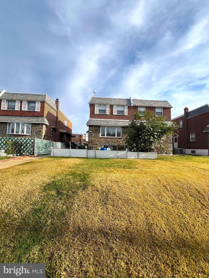 Beautifully maintained twin home in Northeast Philadelphia featuring 3 spacious bedrooms and 3 full bathrooms. This home offers a comfortable and functional layout, perfect for a large or growing family. Enjoy a bright living room, a modern kitchen, and generous bedroom sizes throughout. The finished basement offers additional living space with a converted garage transformed into a comfortable bedroom complete with a full bathroom. Perfect for guests, in-laws, or a private suite setup. The lower level also provides flexibility for use as an office, recreation area, or extended family living space. Conveniently located near schools, shopping, and public transportation.