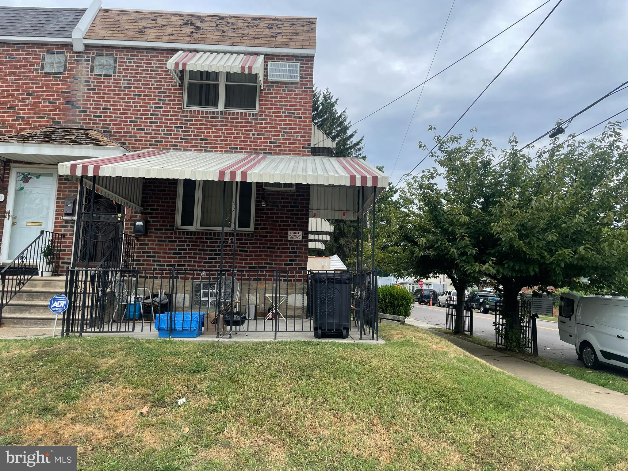 Attention "owner occupant" or "investors". This legal duplex is a 1 + 2. The first floor is a bi-level apartment. Currently occupied (3 months remaining on 1 yr ) the basement which is finished can be used as a second bedroom or a family room. There is a 1/2 bathroom in the basement. There is a door to the utility room and from there an exit to the rear patio. You have 2 entrances into the 1st flr unit. There is of course a full bath on the first flr. Rent is low(800). The 2nd flr is a 1 bedroLom apartment, vacant. The home/investment property has a nice rear patio and a covered front patio which are great you and your guests. All utilities are separate. There are 2 gas hw tanks, 2 gas boilers, 2 breaker boxes. Besides the apartments providing cashflow the bonus is the 2 car garage(22x30) with office space. This can be rented out or if you're a contractor you have a perfect place to put your trucks or store your materials, equipment. The garage has high ceilings(10ft) and there is high shelving around the ceiling walls . The garage has electric heat. Convenient to Cottman ave, next store to Montco and about 5 minutes to Rt 1 the location is excellent. Being a corner property there is ample street parking for the tenants and their guests.
