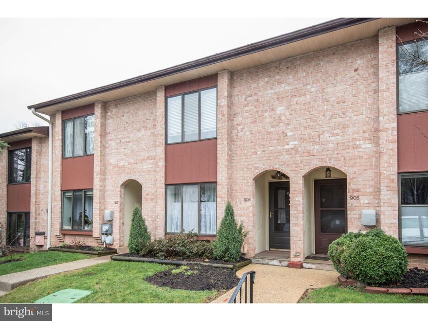 Well-maintained 2 bed, 2.5 bath townhouse in desirable Stonybrook! Enter into a foyer showcasing  beautiful updates and a fantastic layout as shown by the new vinyl floors that adorn the dining room and kitchen area. The updated kitchen features gorgeous granite countertops, tile backsplash, professional deep sink, and Moen spray faucet. From the foyer a long hall offers a powder room, utility closet with newer hot water heater, and opens into an oversized living room boasting a raised hearth, brick fireplace and double sliders to an enclosed patio with a retractable awning (recently serviced). Upstairs hosts a very spacious master which easily holds a king size suite, has 3 triple door closets, a sitting area, extra vanity with mirror, and a master bath with a large, walk-in shower. A second bright bedroom is serviced by a full hall bath. A laundry closet offers added convenience. Ample closet space throughout. Additional features include new toilets and a wireless remote alarm system with window breakage sensors for all windows (2015). Located close to the Germantown Pike, the new Einstein hospital, and walkable to the local High School and Elementary School. Across the road from Stonybrook is the Norristown Farm Park.