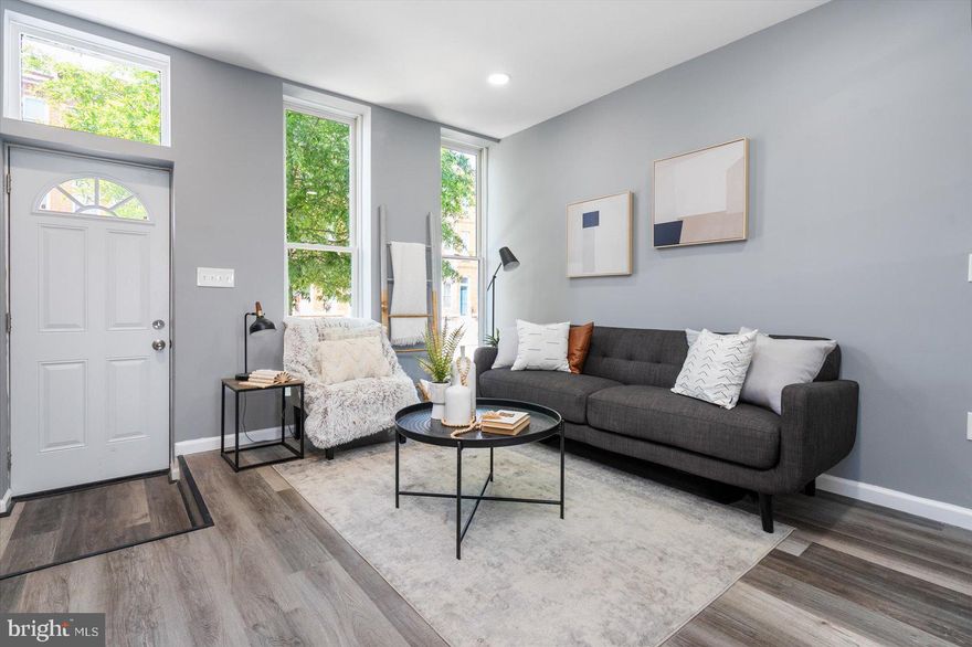 Welcome Home to 1409 N Bond Street!!  This Beautifully updated townhome has the space you need to create a life you desire.  Boasting an array of sleek finishes throughout this 3 Bedroom, 3 Bathroom home has so much to offer!  The main level offers an open concept layout featuring a spacious living room, dining area and kitchen.  Kitchen Boasts S/S Appliances, white shaker cabinets, Quartz counters and MORE!!   Upstairs you'll find 2 spacious bedrooms and 2 full bathrooms.  Bedrooms have new carpeting, light fixtures and have been freshly painted.  The basement includes a rec room perfect for entertaining, 3rd bedroom and 3rd full bathroom.  This home truly has it all!! Book your private showing today before it's gone!!