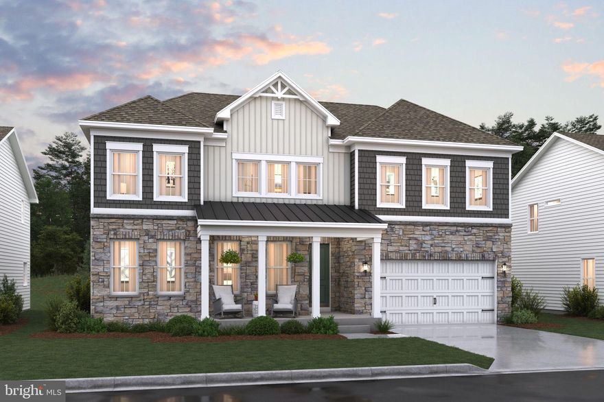 Make room for more in this expansive Varna-ESP, a 6-bedroom, 4.5-bath home with farmhouse-inspired style and modern comfort at every turn. With a finished basement, stained ceiling beams, and a freestanding tub in the primary suite, this home balances cozy charm with elevated design.

The gourmet kitchen is equipped with a smart cooking suite, dual ovens, and a Profile French door fridge, all set against stunning Calacatta Abezzo quartz countertops. Durable heirloom-inspired laminate runs throughout the first floor, while tile and plush carpet complete the upper and lower levels. Bathrooms feature custom vanities, gray and white tilework, and farmhouse flair.

For a full list of features, please contact our sales representatives. 
Photos are for illustrative purposes only.