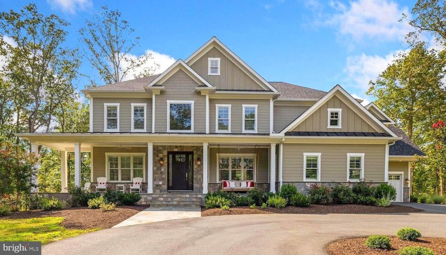 This beautifully designed home was masterfully crafted and sits on a gorgeous 5 acre estate lot backing to approx 10 acres of open space and Piney Run Creek. This special property offers a tranquil setting in an equestrian friendly neighborhood with walking trails and the convenience of being in close-in Great Falls. The level backyard with enormous slate patio is the perfect canvas for swimming pool, sports court and/or soccer field. Inside you will find 8" oak hardwood floors, RH lighting, Emtek & RH hardware, extra thick solid core doors, multi-room audio system,  plantation shutters, Mammoth closets throughout, and media ready theatre room. Open to the family room and 24' sunroom is the fabulous gourmet kitchen with oversized island and top-of-the line Wolf Range with pot-filler plus SubZero refrigerator and Wolf Oven. The Owners Suite is sublime with sitting room, coffee-bar, covered balcony, Kohler DTV shower system with 10 sprayers, heated bath floor, and the most amazing walk-in closet with island and laundry chute. The upgrades are endless with 4 epoxy coated garage bays, circular driveway, 22kw back-up generator, sound insulation, and dual Rinnai tankless hot water heaters. Just minutes to downtown Great Falls with grocery, Starbucks, post office, several swim and country clubs. Surrounded by nature with hiking and biking trails that lead to Hickory Run, Difficult Run, Colvin Run, Great Falls Grange Park and National Park. Floorplan renderings are approximate.