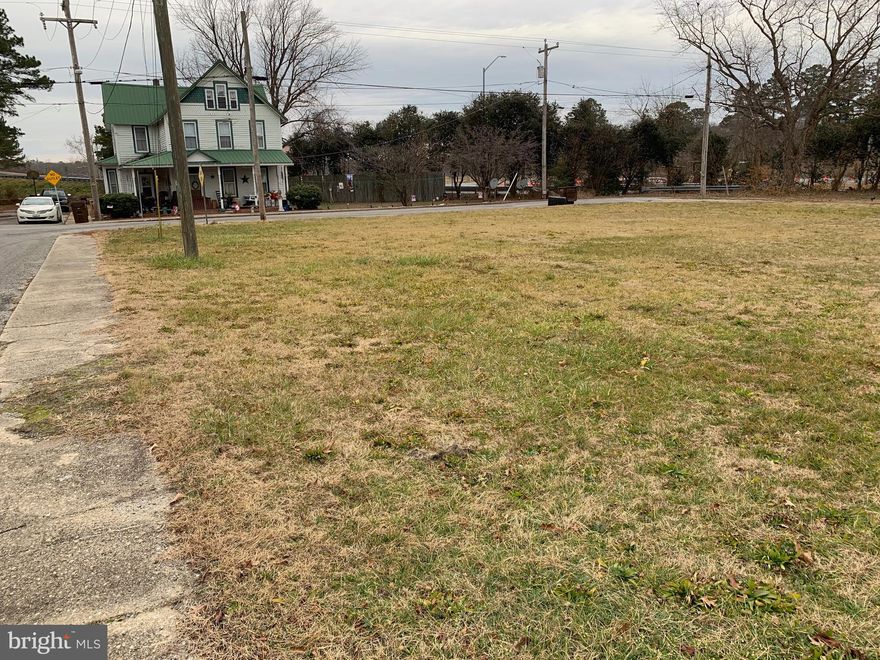 TWO nice lots located inside the city limits of the small quaint town of Sharptown, MD, for one low price. The first of which is 0.3 Acres and the second that comes with it is 0.25 Acres and is detailed under the "Land Information/Additional Parcels" section in this listing. Only a 3 minute walk to Sharptown's Cherry Beach Park Ramp. These lots are within an hour's drive of many Eastern Shore hot spots such as Salisbury and Ocean City. With low housing inventories it can be difficult to find the right home, so why not build your own! Both lots are clear and ready for construction. Find and bring your own builder and build your dream home now. Or, if not quite ready to build, buy them both and sit on them until ready to build. There are no time restraints on when you have to build on either of these two lots. Bring your dreams of building to fruition by building your dream home now on one and use the second lot as you see fit or sell for a return on your investment on the lot you actually choose to build on!