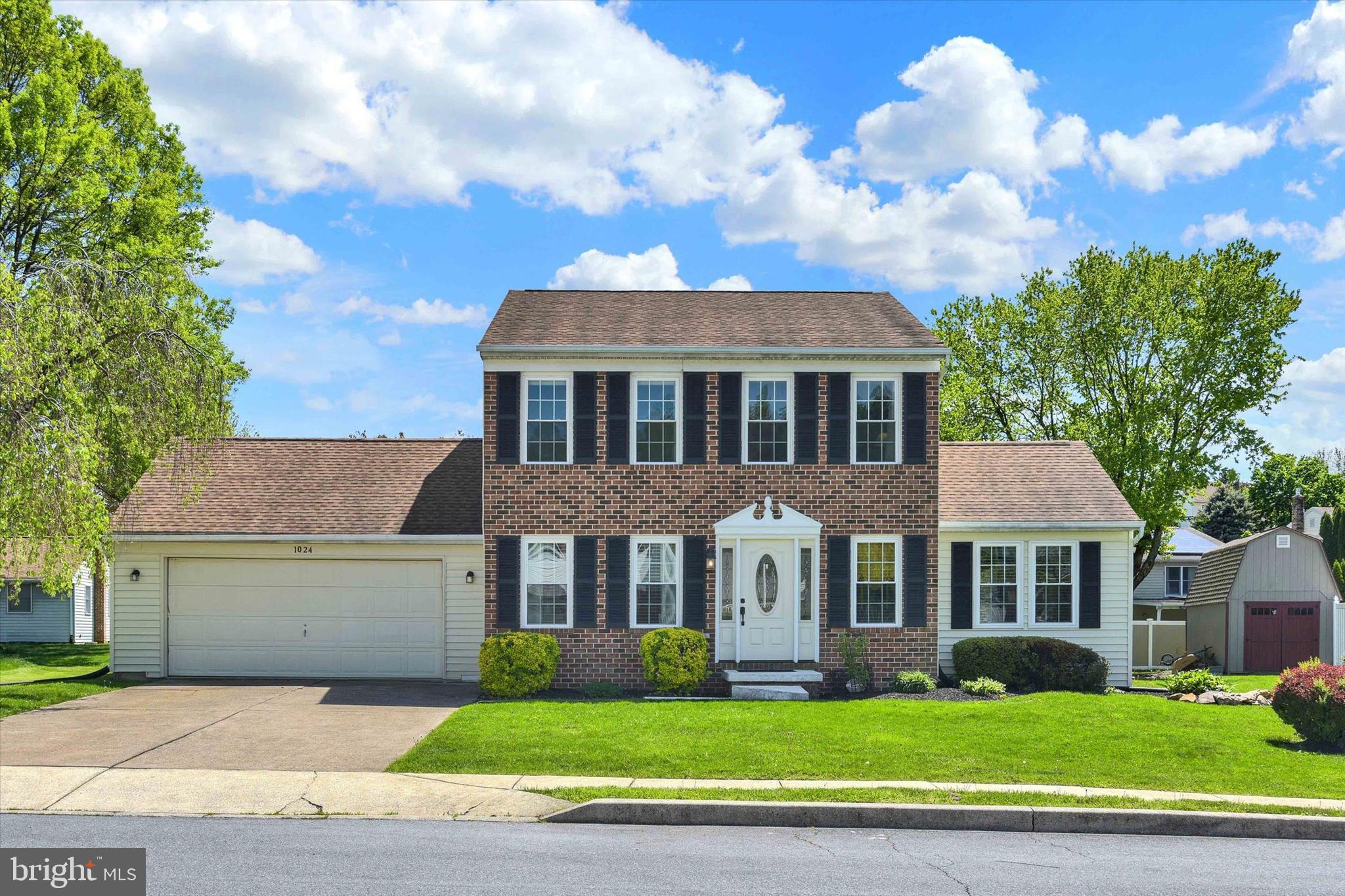 Welcome to 1024 Dogwood Lane, a beautifully maintained 3-bedroom, 2.5-bathroom home nestled in the desirable Tremont neighborhood of East Pennsboro Township. Built in 1988, this traditional-style residence offers over 2,500 finished square feet of comfortable living space on a flat lot with two large patios and a pergola—ideal for entertaining.
Step inside to find an inviting layout with vaulted ceilings, hardwood floors, and fresh, neutral paint that enhances the home's bright and modern feel. The updated kitchen features ceramic tile flooring, granite countertops, stainless steel appliances, and a wine fridge—perfect for any home chef. The spacious living and dining areas flow effortlessly, while the finished lower level provides a versatile space for a home office, playroom, or guest retreat.
Upstairs, you'll find generously sized bedrooms filled with natural light and stylish new fixtures. The primary suite serves as a private retreat, complete with an updated ensuite bath. Additional highlights include a 2-car garage and a beautifully landscaped yard with a spacious deck and patio areas for relaxing or hosting guests.
Major updates within the last 5–7 years include a newer roof, HVAC system, and energy-efficient windows—providing comfort and peace of mind. Located minutes from schools, parks, shopping, and major highways, this move-in ready home offers the perfect balance of style, convenience, and neighborhood charm.