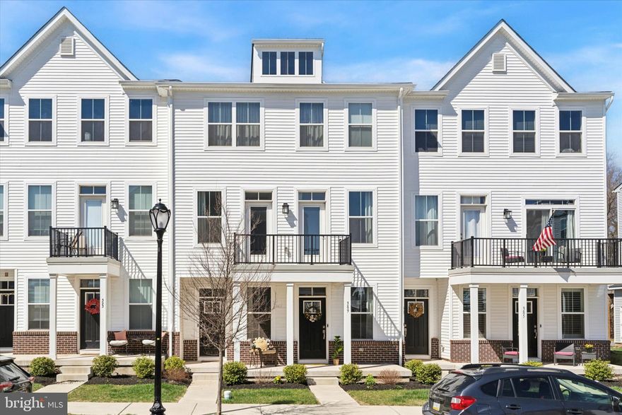 Looking for a home just steps from the heart of Phoenixville but nestled amid greenery, parks and walking paths? Look no further than 389 Foundry, a turnkey, move-in ready 2 bedroom/ 1.5 bath townhome in the bustling yet bucolic community of Steelpointe!

You will love the curb appeal of this home, with a front porch and beautiful landscaping. Inside the sun soaked property you'll find an open concept living space with 9 ft. ceilings. The kitchen gleams with stainless steel appliances, quartz countertops and a breakfast bar perfect for gathering with friends and family. The first floor powder room is great for guests. A high-ceilinged one-car garage allows for you to enter directly into the home and take advantage of the large walk in closet to tuck your things away.

Upstairs you'll find a stackable washer/dryer and 2 light-filled bedrooms, plus a full bath. Both bedrooms have huge windows and walk out onto the upgraded double balcony, another spot to enjoy a cup morning coffee and some southern exposure. The primary bedroom has an ensuite bath with double sinks and shower. It is also accessible to the 2nd bedroom from the hall, making this a great set-up for roommates or for hosting overnight guests.

Then there is the location. Vibrant and bustling Phoenixville is a short walk away! Enjoy an array of dining options including American, Thai, French, Italian, Mexican, Indian and more. Beer connoisseurs will enjoy over seven local craft breweries. Or check out a movie, live event or even Blob Fest (if you don't know about it you've got to google it) at the glorious and historic Colonial Theatre! Dog lovers and hikers will adore the easy access to the Schuylkill river trail - or you can walk your fur babies right in Steelpointe's pet friendly community... and even let them run free in the community's gated, private dog park.

You CAN have it all! As-good-as-new construction without the wait for delivery! Access to Phoenixville's downtown without the hassles of finding parking. A home of your own without the responsibilities of shoveling snow, moving the lawn, cleaning the gutters. Quick settlement is available - Don't miss this opportunity to become the newest resident of the Steelpointe Community today!