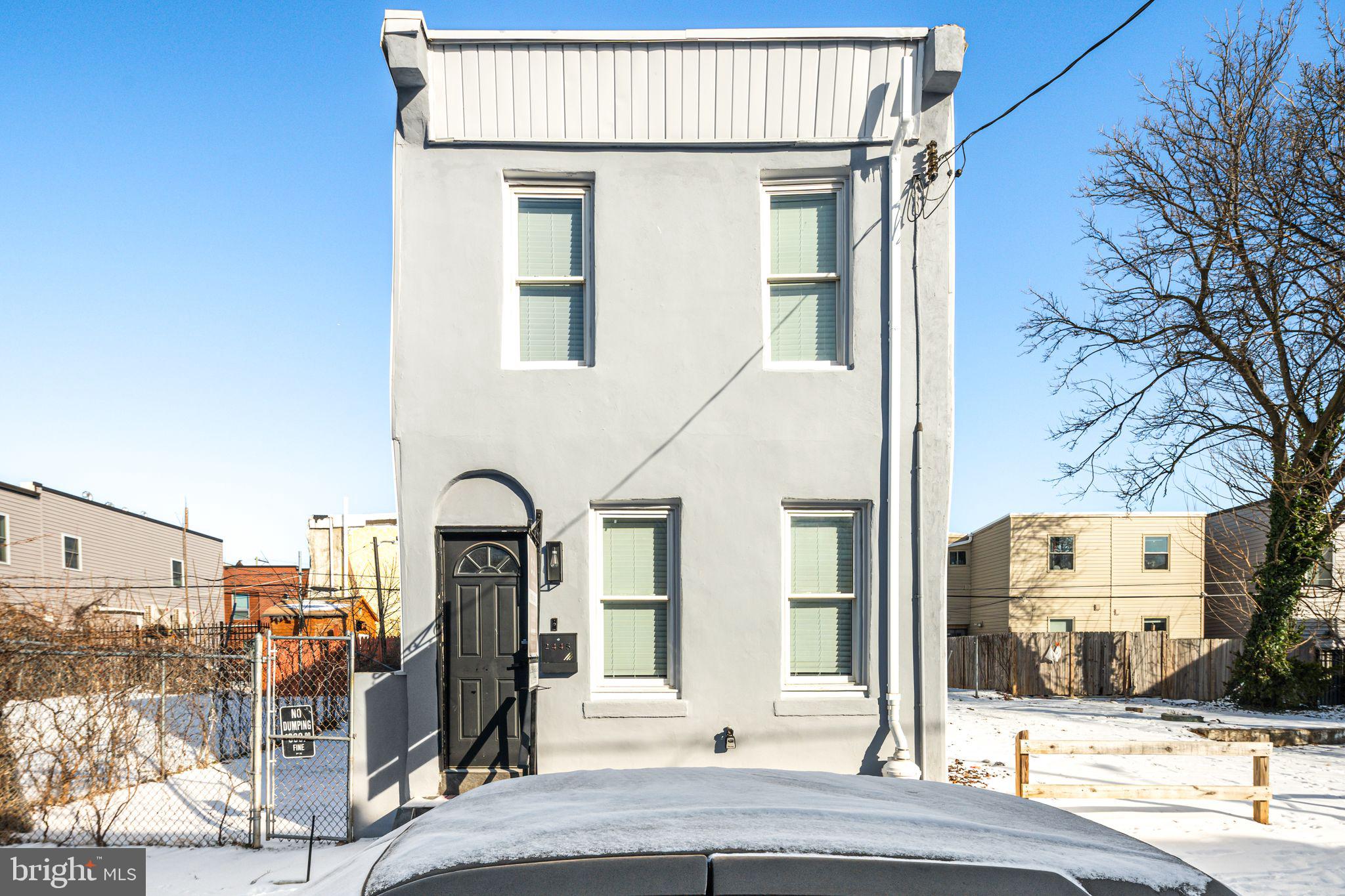 Nestled in the heart of Brewerytown, this stunning two-level home with a fully finished basement combines modern charm and classic character. Step inside to discover hardwood floors and exposed brick accents that create a warm, inviting atmosphere.
The main level features a spacious and light-filled living room with two large windows, a dining area perfect for hosting, and a bright, modern kitchen. The kitchen boasts white cabinets, sleek stainless steel appliances, and ample counter space for all your culinary adventures.
Upstairs, you’ll find three well-appointed bedrooms with more exposed brick details, hardwood floors, and large windows that fill the space with natural light. The full bathroom on this level offers a chic vanity light mirror and a sliding glass door shower.
The finished basement adds extra living space and includes a second full bathroom, making it perfect for a home office, gym, or guest suite. Outside, the fenced-in private backyard offers a peaceful retreat for relaxing or entertaining.
Located in the vibrant Brewerytown neighborhood, this home is a must-see for anyone looking for a blend of style, comfort, and convenience. Don't miss out on making it your own!