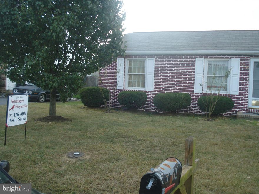 SOLD AS IS. Price has been Slashed!. Cozy home with central Air conditioner, nice leveled back yard & shed. (fridge, wash & dryer not convey). Great commuter lactation. Good for first time home buyers or investors.Please call before showing, Thank you. Cardinal Title Group for Settlement Please.