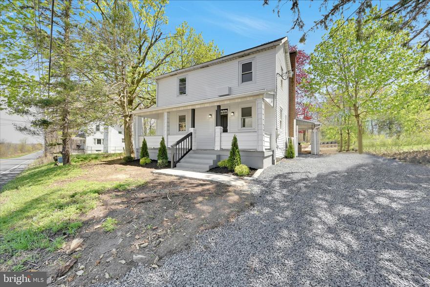 Just listed! Completely remodeled single home featuring modern upgrades throughout. Enjoy peace of mind with a brand-new roof, all new kitchen, and new split air conditioning and heating units for year-round comfort.
This home offers a flexible layout with two full bathrooms—one on the main floor and one upstairs. The first floor includes a convenient bedroom, while the second floor features two additional bedrooms along with a second-floor laundry area for added ease and functionality.
New Septic system is being installed in the next couple of weeks.
Relax and unwind on the inviting front and rear porches, perfect for enjoying the peaceful surroundings. The property also includes off-street parking for added convenience.

Everything has been done—there’s nothing left to do but move in and enjoy! Nestled in a quiet country setting, yet conveniently located close to the interstate for an easy commute.

Don’t miss this opportunity—this one won’t last long!