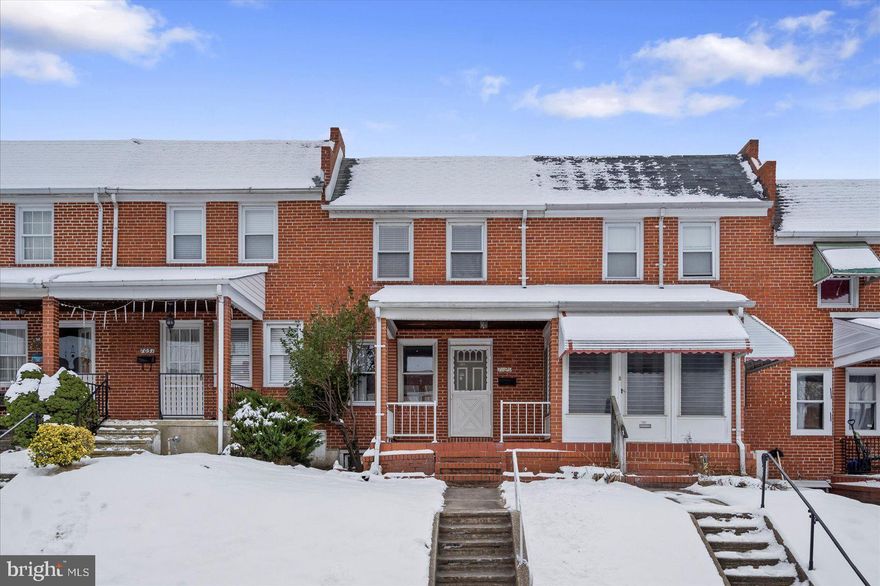 INVESTOR ALERT!!  Welcome to 7029 Bank Street!  This well kept townhome has so much potential!!  Instant value add opportunities!   Main level has spacious living room, dining room, and kitchen.  Upstairs you'll find 2 spacious bedrooms and full bathroom.  Unfinished basement with full bathroom.  Washer and Dryer in basement.  Covered front and rear porch, fenced in rear yard.  There is space in rear to add parking pad.  This home has so much to offer!!  Book your showing today before it's gone!!!  SELLER IS SELLING IN AS-IS CONDITION!