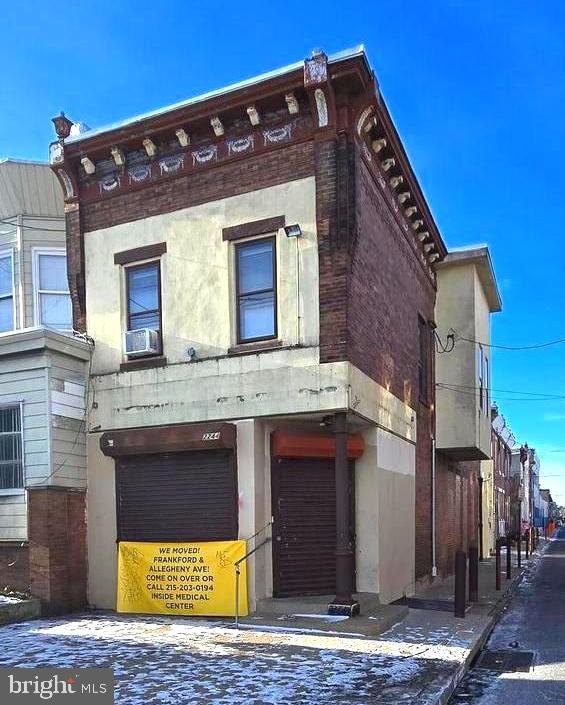 Looking for the ideal spot for your next business venture? Look no further than 2244 E Allegheny Ave! This corner property is located conveniently with tons of vehicle and foot traffic on the busy Allegheny Avenue business corridor. Previously used as a pharmacy, the first level of the property allows you to bring your dreams to realty with endless opportunities perfect for a convenient store, office, deli, hair, or nail salon, etc. Sleep comfortably knowing your store is secure and protected with steel roll-down security shutters on the doors and windows, coupled with a security system. Along the side of the building is a separate enterence for the upstairs unit that hosts 2 bedrooms, 1 bath rental unit (currently tenant occupied). The back of the property also has a rear patio for additional storage or a break area. Convienently located near public transportation, I95, and tons of dining and shopping options, the potential is endless with this property. Schedule a showing today.