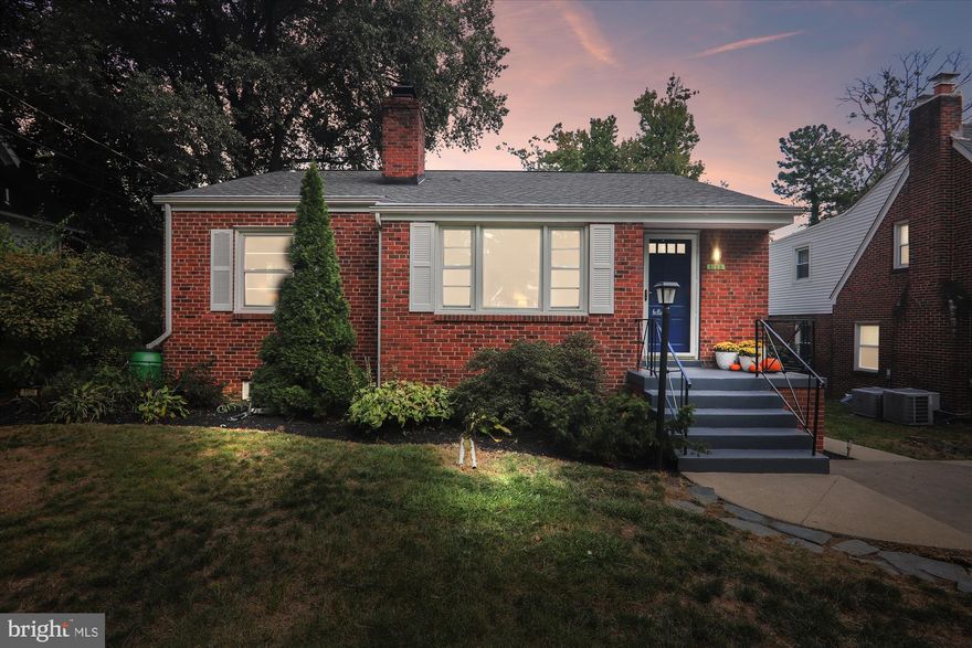 Sellers are requesting that highest and best offers be submitted by Tuesday evening (Oct 4) at 6 PM. All offers will be reviewed on Wednesday. One of those perfect finds - well maintained & well loved. 3 bedrooms on the main level plus 1 in the basement, full bath on each level. 3 season porch with jalousie windows & a fully fenced back yard with storage shed. The basement has a spacious rec room & workshop/laundry/storage w/walkout to the back yard.  So many updates & upgrades. 2008 - new windows & gutter helmet system/rain barrels. 2011 - electrical heavy-up. 2013 - basement waterproofed with 2 sump pumps & backup battery.  2020 - kitchen updated with Kitchen Aid appliances, new architectural roof with 30 year shingles. 2021 - New HVAC, upgraded whole house filter & UV Light. 2022 - new water heater, house freshly painted. Beyond the house, you'll find you're in the dynamic Town of Cheverly. There's always something going on in town -- Cheverly Day (Oct 1), Community Market, clubs & teams & you name it, Cheverly has it. Less than a mile from the Cheverly Metro. Less than a 4 mile drive to Costco, Lowes, other shops & restaurants at Dakota Crossing, & to the restaurants in the Arts District. You're just just 6 miles away from grocery shopping at Wegmans in Lanham, & from the Whole Foods Market in Riverdale. Need to get to Baltimore, Annapolis or into DC, or head "down the ocean hon" to Ocean City (that's a Maryland-ism for you out-of-towners!) Cheverly is nestled in the middle of 2 major highways -- Route 295 & Route 50 are just a couple of minutes away. Come check out 3125 Parkway & join the Cheverly Goodlife!