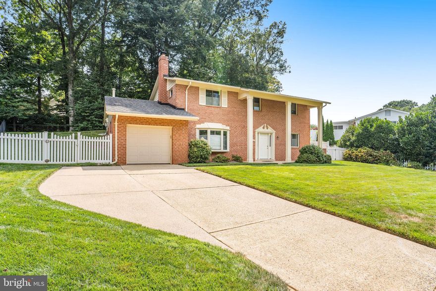 Welcome to 9717 GALSWORTH COURT in the highly sought-after KINGS PARK WEST neighborhood. This beautiful four-bedroom, 2 full 1 half bathroom DUCHESS model home is well maintained and move-in ready! The main level greets you with a warm foyer leading to expansive  and comfortable living room featuring a cozy wood -burning fireplace. The elegant dining room is well-sized to host your holiday meals. The kitchen is at the HEART of this home---enjoy cooking in the light-filled eat-in kitchen. Step out onto the adjacent patio, perfect for al fresco grilling and entertaining. Down the hallway, discover your office/den/5th bedroom, laundry room and powder room to complete the main floor.  The upper level features GLEAMING HARDWOOD FLOORS throughout all of the generous -sized bedrooms. The primary bedroom is roomy with a private primary bathroom. Three additional bedrooms all with ample closets and a full bathroom with tub/shower complete this level. Enjoy the fully fenced rear yard,  1-Car Garage with expanded driveway on a quiet, no-thru street. LOCATION is FANTASTIC—your new home offers easy access to major commuting routes: Braddock Road, Rt 123/OX Road, 495/395/66. The VRE station is just 2 miles away with covered parking and the PENTAGON bus stops throughout the community. You will find nearby George Mason University, Robinson High School and plenty of shopping, restaurants & parks/recreation opportunities at Burke Lake Park, Royal Lake, Lake Accotink and more. Kings Park West neighborhood offers a 2-mile nature trail, parks, playgrounds, sports courts and community pools and there is NO HOA! This area is a perfect blend of outdoor beauty and recreational activities with something for everyone to enjoy. Your new home at 9717 Galsworth Court offers a special lifestyle in a welcoming, vibrant community. Look no further –YOU ARE HOME!!