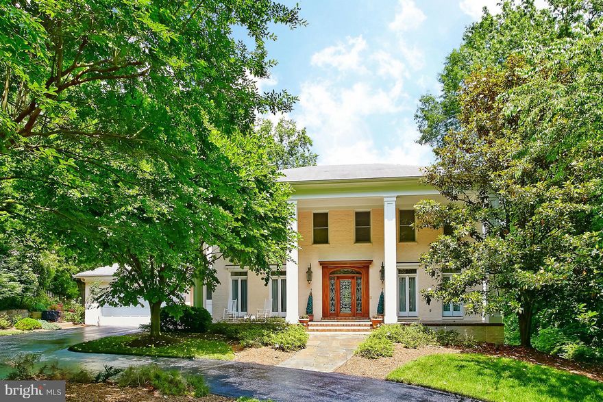 Looking for GREAT FALLS ambiance without the drive time...looky here!  5000+ sq ft Custom 5BR 4.55BA Gruver Cooley Colonial with 9 foot ceilings on OVER 1 ACRE LEVEL LOT BORDERED BY COUNTY PARKLAND PRIVATE! Easy access/room for pool & tennis court ELEVATOR READY Expansion potential over garage Opportunity  Quality  Privacy Convenience. Seller ready to sell..Open house 11/23 1-3pm