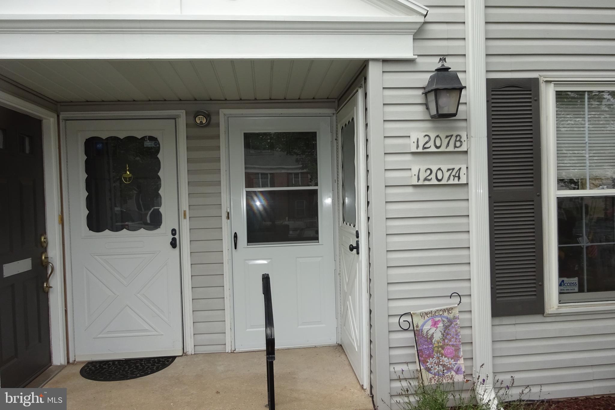 Do not miss this unit, 1207-B Jefferson Court second floor Flat In Morgandale Condominium In Historic Towamencin Township, Lansdale, PA; Features spacious living Room/Dining area combination, kitchen with dishwasher, disposal, refrigerator, electric stove, microwave oven. Primary Bedroom with large clsosets, and storage space. Second bedroom operfect For guest or in-Home office, ceramic tile hall bath with tub / shower. Laundry area with Stackable Washer/Dryer Included; Exterior offers private Balcony with 2 outside storage closets, Reserved parking space; Unit Freshly painted; Community has many amenities Including upper & lower Tennis Courts, Basketball Court, Beautiful In Ground Pool, Tot Lot, Library, Picnic Area, Walking Trails, Nature Areas And An Updated Clubhouse. Community Is Centrally located near restraunts, shopping, food stores & banks. Minutes to Merck and the Lansdale Interchange Of The NE Extension Of The PA Turnpike; Move In Ready And Quick Settlement Possible.