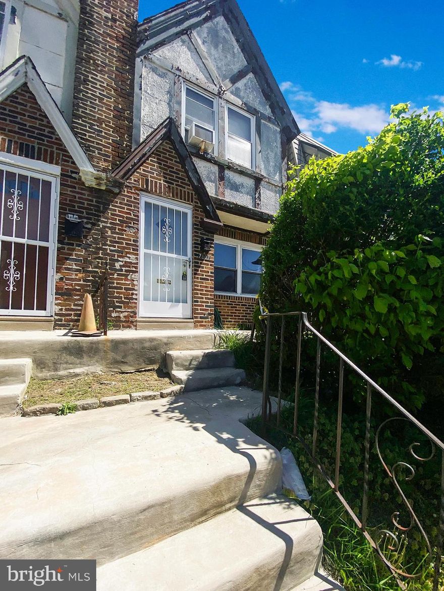 Investor Special in Desirable Mt. Airy, Philadelphia!

Calling all investors and rehab enthusiasts! This 990 sq ft gem is a perfect opportunity for your next project. Located in the highly sought-after Mt. Airy neighborhood of Philadelphia, this home is just minutes from local amenities, colleges, religious organizations, and more.

With solid bones and endless potential, this property is ready for a creative vision to bring it back to life. Whether you're looking to renovate and resell or customize it for long-term rental income, this is your chance to make a smart investment in a thriving community.

Property is being sold in AS-IS condition. Cash or construction loan preferred. Motivated seller looking for a quick sale—schedule your tour today, bring your contractor, and let’s get to work!