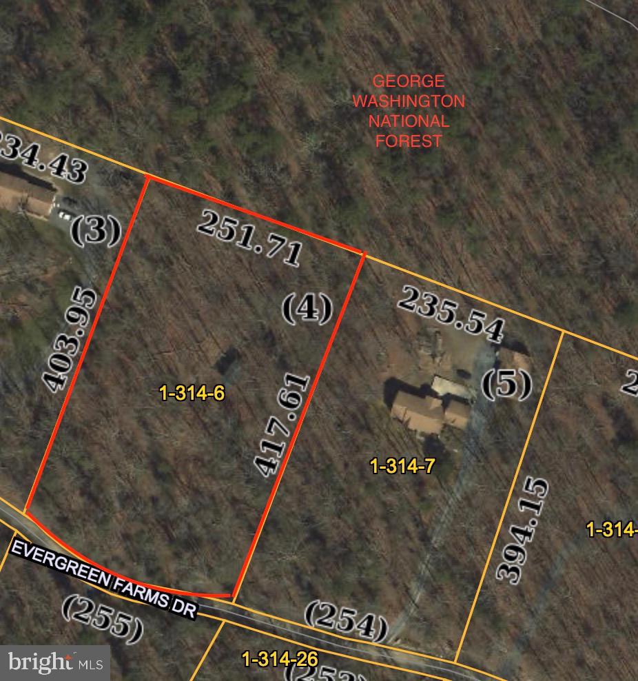 EVERGREEN FARMS SUBDIVISION - Land