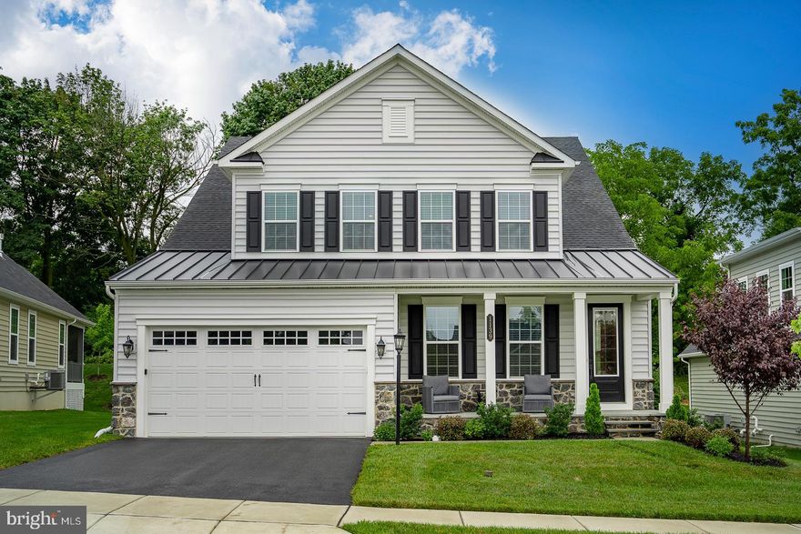 Why wait for new construction! Move right in to 1139 Sculthorpe Drive, a magnificent single-family home in West Chester’s premiere 55+ gated community of The Woodlands at Greystone. This tastefully appointed Davenport model offers 3 Bedrooms and 4 full Baths in over 3,700 square feet of luxury living space in 3 levels including a fully finished Lower Level and spectacular Outdoor Living Area featuring a covered, screened porch and beautiful view of the premium private rear yard. An inviting bluestone front porch is the perfect entry into the beautiful open concept floor plan. Main Level showcases a 1st floor Study; Gourmet Kitchen with upgraded oversized island, stainless appliances, tile backsplash; fabulous Great Room features 10’ ceiling, recessed lighting & gorgeous custom millwork feature wall and exit to the covered porch and serene rear yard; Primary Owner’s Suite offers 2 walk-in closets with designer custom shelving & drawers and luxury bathroom with dual shower heads & custom barn door on the water closet. Completing the first level is an additional Bedroom, Laundry Room, full Bath, Mudroom area with custom bench & exit to 2-car garage featuring custom painted floor. 2nd Level features a large Family Room, Bedroom with walk-in closet and full Bath with tiled tub/shower. Enjoy this carefree lifestyle featuring full lawncare and snow removal plus all the amenities including clubhouse with pool, gym & yoga rooms, tennis & pickleball courts plus nearly 7 miles of walking trails and over 160 acres of Open Space. . . and the Neighborhood Improvement District Bond (NID) is paid in full. Don’t miss this fabulous home in a convenient location and within minutes of vibrant downtown West Chester Borough known for its shopping and restaurants .