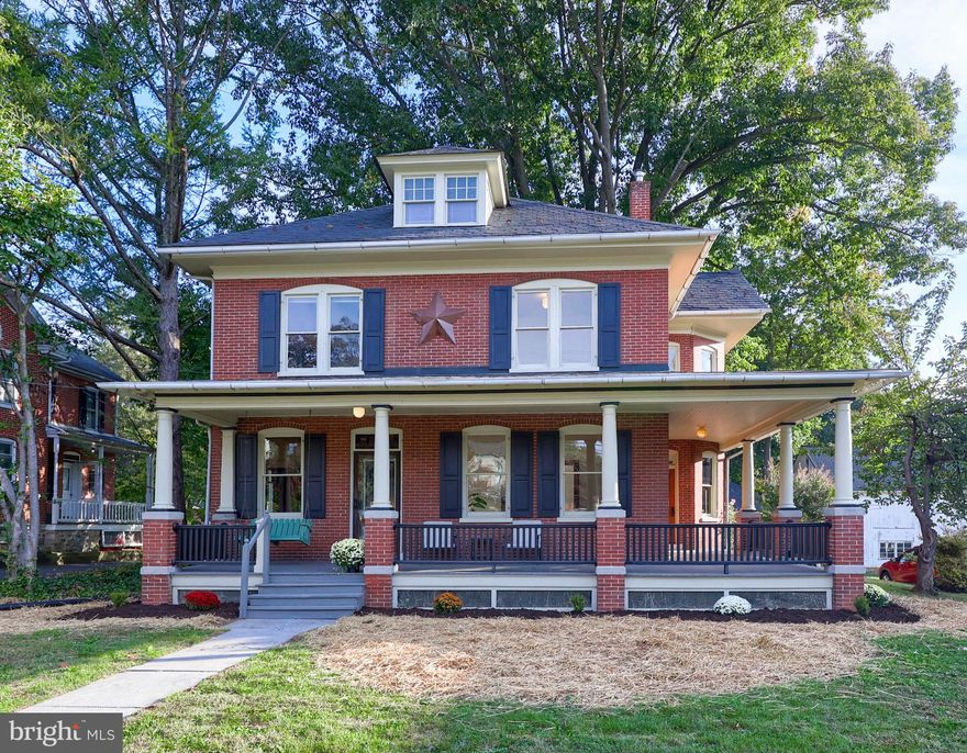 Welcome to 1953 Willow Street Pike! This newly renovated home as been updated with modern conveniences while preserving its historic charm. Step inside to the spacious living area that features elegant original chestnut trim, tall ceilings, and beautifully refinished hardwood floors, while large windows fill the home with natural light. The beautiful new kitchen with quartz countertops incorporates an original cabinet with glass doors. It has a sizable pantry for all your storage needs and a second stairway that conveniently leads upstairs. On the third floor you'll find a flexible bonus room that could be used as an office or an additional bedroom with a privacy violation. Outside, enjoy your morning coffee on the large wrap‑around porch, then linger on the back patio overlooking the peaceful, shaded backyard.  Meanwhile, the home’s mechanicals deliver comfort and efficiency: a brand‑new efficient heat pump/AC system paired with original radiators for cozy radiant heat on cold days. Located within the coveted Lampeter‑Strasburg School District, this is a rare opportunity to own a home that combines meaningful history with modern comfort. Don’t miss out — schedule your private showing today!