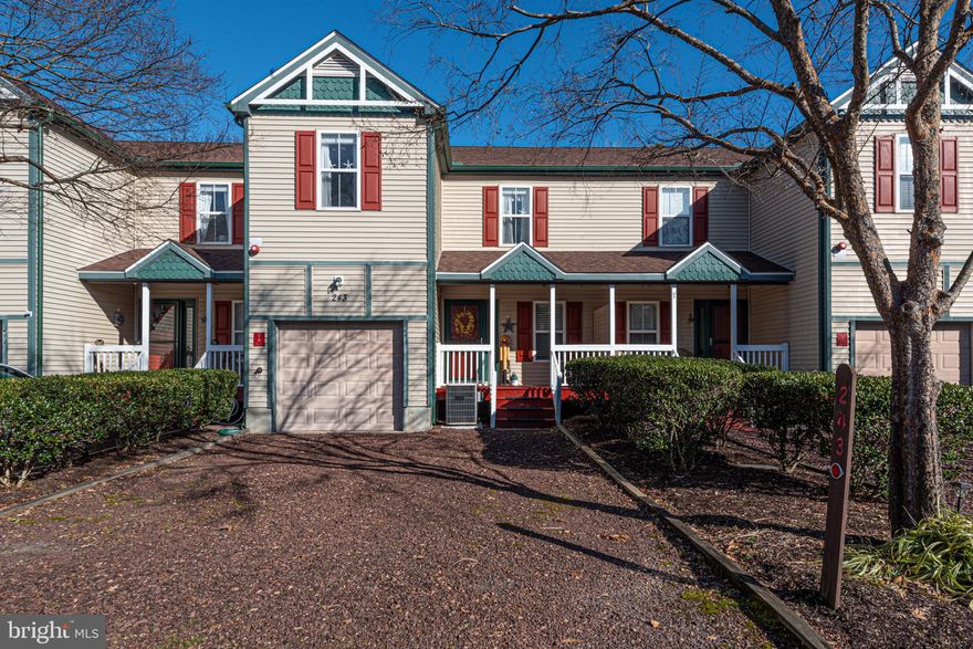 Location!  Location!  Location!  One block from Ocean Pines Yacht Club and marina!  Seeking a PRIME location in the amenity packed Community of Ocean Pines? This is It!  This spacious four-bedroom 2.5 Bathroom Gem is just what you have been waiting for!  Custom upgrades throughout, sets this townhome at the top of the list!  Move-In ready with coastal style furnishings!  So come ENJOY the good life you deserve!  Main living level offers a sizeable primary bedroom, oversized closet, large primary bathroom equipped with double sink vanity.  Open Floor Plan, allowing for entertainment and dining.  Kitchen is equipped with granite countertops, enhanced light fixtures, and custom tile.   Living area has convenient access to large screened in porch and rear deck.  Washer & Dryer, and half bathroom.  Access to the garage with ample storage!  Second level includes TWO large bedrooms, the fourth bedroom which is technically a den, but set up nicely as a fourth bedroom.  Gorgeous Loft overlooking the living area.  This is a must SEE!  Ideal location!  Casino is not far.  Enjoy the activities and amenities right in Ocean Pines!  Ocean Pines Beach Club is right in the town Ocean City direct Ocean front on 49th St. So, pack your beach bags, and spend the day at the beach... Beach Club offers community parking, outdoor pool, volleyball even a restaurant and bar.... AT THE BEACH! What more could you ask for?  Packed with amenities... features indoor and outdoor Community Pools, Community Center, Recreation and Parks. Ocean Pines Yacht Club, and Golf Course. The Ocean Pines Community has a community Police Department, and Fire Department within the Community. Close to Dining, Ocean Pines Public Library, and Ocean Pines Post Office. Grocery Store and The Manklin Creek Shopping Center within the community. If you are looking for convenience, and seeking a beach retreat, or a place to call home, look no further.... This is it! Come Live the GOOD LIFE in Ocean Pines, you deserve it!