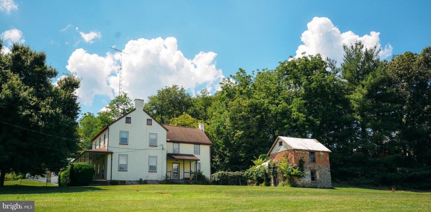 Country living at its best! Located in historic Middletown, founded in 1767, with Blue Ribbon schools, quaint country stores, a variety of restaurants/shopping and easy commuter access to I 70/270.  A working farm comprising over 95 +/- acres,  made up of three parcels with the potential sub-division of 12 building lots. This multi-generational Bidle farm runs along the Catoctin Creek, has the original  turn of the century farmhouse, brick summer kitchen, bank barn and multiple outbuildings. Over the years the farm has been operational as a dairy farm and used for cropland and pastureland.  In preparation for sale, the land is currently utilized for cattle grazing. The four bedroom farmhouse has been vacant for several years and awaits restoration by its new owner. Ideal property for those seeking a new farmstead with ample space for a variety of animals/crops and/or to institute self sufficient living. Settle in just in time to enjoy the annual Middletown Heritage Festival celebrated in September.