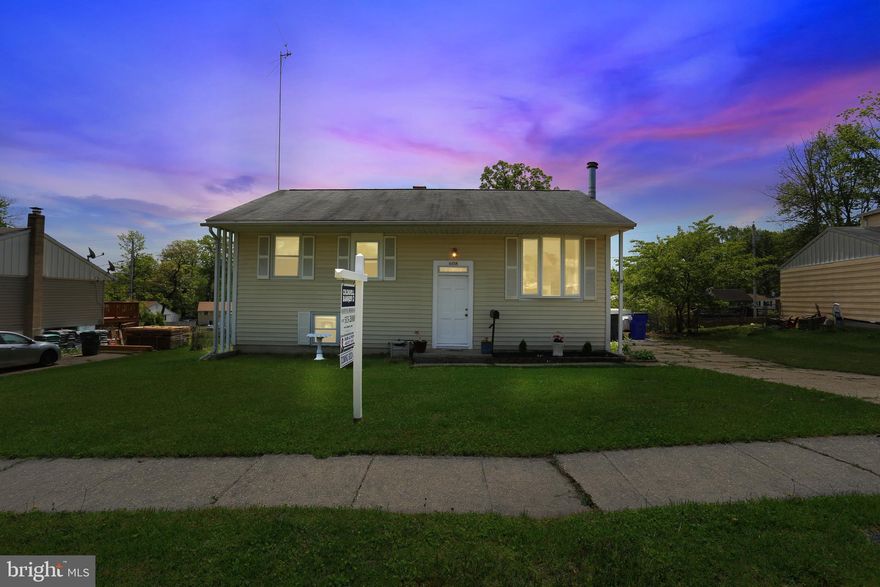 Come see a great opportunity  to purchase  a 4 bedroom, 1 1/2 bath for under $200,000.   What is special about this home that looks like all of the others in the neighborhood is the two large bedrooms and a huge family room filled with windows for natural light.  In addition you can enjoy the covered patio as part of a large flat lot for entertaining.  There are hardwood floors under much of the newly carpeted first floor and a new laminate floor in the basement with a fireplace and walkout sliding door.