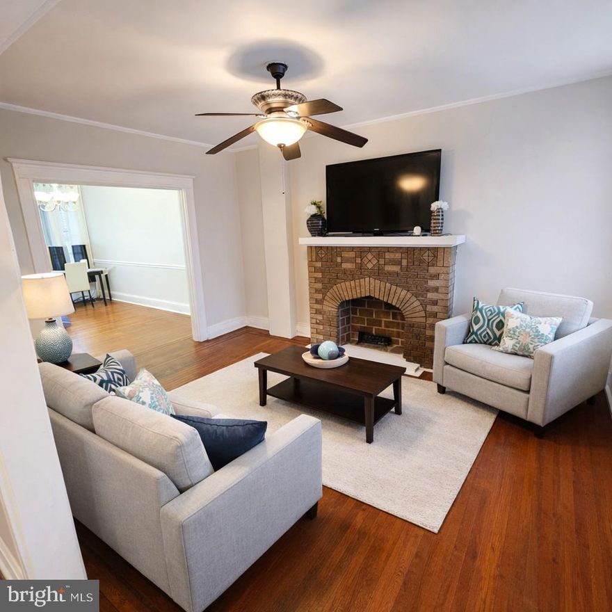 This 3-bedroom, 2-bath home sits in the heart of Baltimore City’s established Pen Lucy neighborhood, offering a wonderful opportunity for a buyer ready to add personal touches or thoughtful updates. 
With a functional layout, the home provides a great starting point for creating something special while building long-term value.

Inside, the traditional living and dining areas offer comfortable spaces for everyday living or gathering with family and friends. The kitchen features a practical layout ready for customization and modern upgrades.
Note: Some images may include digital staging or enhancements intended to illustrate potential design possibilities.

Additional features include a partially finished basement, providing flexible space for recreation, storage, or future improvements. Outside, the spacious backyard offers room for entertaining or relaxing, while a private deck off one of the bedrooms creates a cozy spot for morning coffee or quiet evenings.

Conveniently located near the York Road corridor, the property provides easy access to shopping, dining, parks, and schools. With the right vision, this home presents a great opportunity to personalize, renovate, or invest in a well-established Baltimore community.