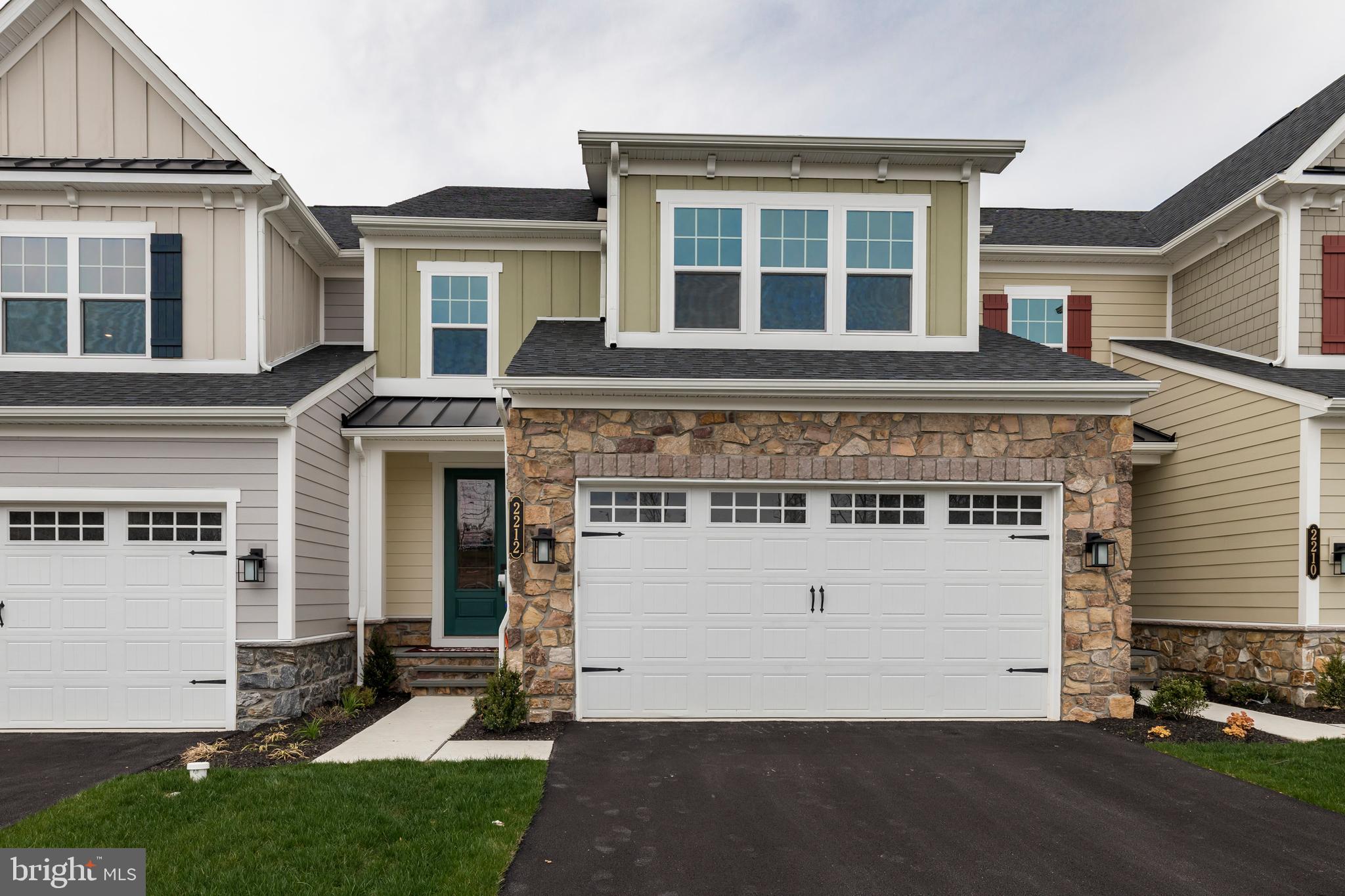 Welcome to Greystone! An absolutely stunning luxury community with rolling hills and 7 miles of walking trails, just minutes from the Borough. This Quick Move in townhome has 4 bedrooms and a loft space on the upper level. Gourmet Kitchen with White cabinetry, white Quartz Countertops, and Subway Tile Backsplash. Stainless Appliances Including 5 burner Gas Cooktop, Microwave & Dishwasher. Great Room with Fireplace. Hardwood Floors throughout the Entire Main Level, Stairs, 2nd floor Hallway and the loft . Owner's Suite with Dual Vanities, Granite Countertops and Roman Shower with Tile Floor. Finished Walk-Out Basement with double patio doors. Finished Basement includes a recreation room and full bathroom. Composite Deck with privacy wall look out over your tree lined backyard. Available for immediate delivery. 100% complete. Move in now!
