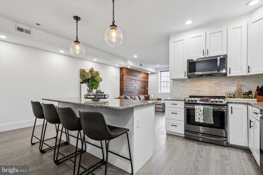 FABULOUS NEW PRICE!!  on this beautifully renovated duplex on Bridge Street in Bridesburg.  Perfect for investors - or for an owner-occupant. Two fully updated units—each with 2 bedrooms and 1 bathroom.  All new kitchens, new appliances, all new utilities, flooring, updated fixtures, and a light and modern design throughout with accent walls, upgraded lighting and open concept spaces.  The larger unit (1342 sf)  offers a bilevel plan with the bedrooms on the upper floor, while the smaller unit (978 sf) provides single floor living. Enjoy the amazing bonus outdoor space, either for the owner's unit or for both  units to use and enjoy: including a gazebo, wiring for outdoor TV viewing, a grill  area, and a landscaped garden with a koi pond feature! Note: interior square footage of 2320 sf is estimated from professional floor plans.