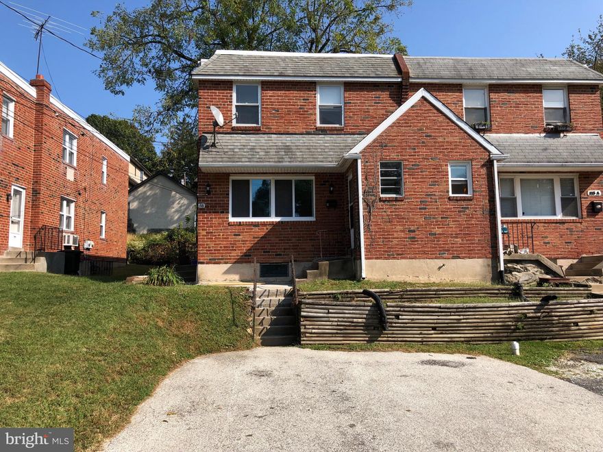 Large 2 bedroom 1st floor unit. Refinished Hardwood floors, newer kitchen and bathroom. Rear yard, plenty of storage. 1 driveway parking spot. Perspective tenants need a good residential score ( a combination of credit score and tenant history) and the income to support the rent. No pets except for certified support ones. $60/adult application fee per applicant. Please note that this unit has a 6/1 move in date. The owner is related to the agent.