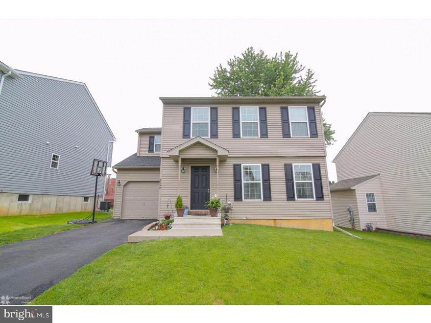 Look no further for your Home Sweet Home. This adorable home is situated in a quiet neighborhood in Villas at South Mountain in the Allentown SD and within walking distance to elem & middle school. This home has been freshly painted and features hardwood floors throughout on 1st floor. Kitchen feat SS appliances & is open to a dining area w/sliding door to a beautiful yard. A powder room and laundry room round out the first floor. 2nd Fl features master bed with a master bath and 2 additional family bedrooms with a family bath. Other feat incl central AC, New hot water heater (2016) & garbage disposal. Centrally located to all things the valley has to offer, close to Rte 78, bus stops and Promenade shops. First showing at Open House on June 11th 1pm to 3pm.