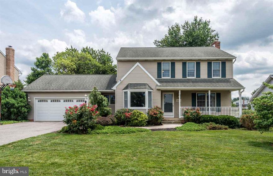 Beautifully maintained colonial in West York school district.  Eat-in kitchen and separate dining room.  Cathedral ceilings, 2 gas fireplaces, partially finished basement, lots of storage. Enjoy cookouts on back patio with gazebo and fenced yard.  Very clean and move in ready.