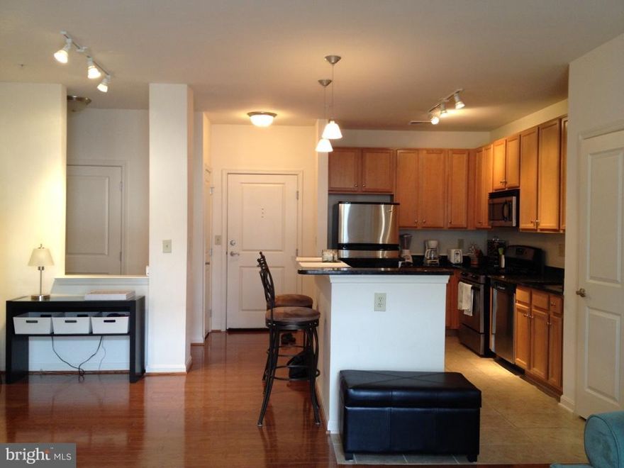 Commuter's Dream! Steps to Dunn Loring METRO and Retail nearby. This unit has it all! Extra Storage & Balcony! Gourmet kitchen with granite, stainless steel & kitchen Island. Hardwood floors. Walk-in Closet. Full size washer/dryer. 9 Ft Ceilings. Amenities include Fitness Center, Pool, Basketball Court, Sports Pub, Business Center & Party Room. EASY ACCESS to I-495 & 66. Concierge & Security!