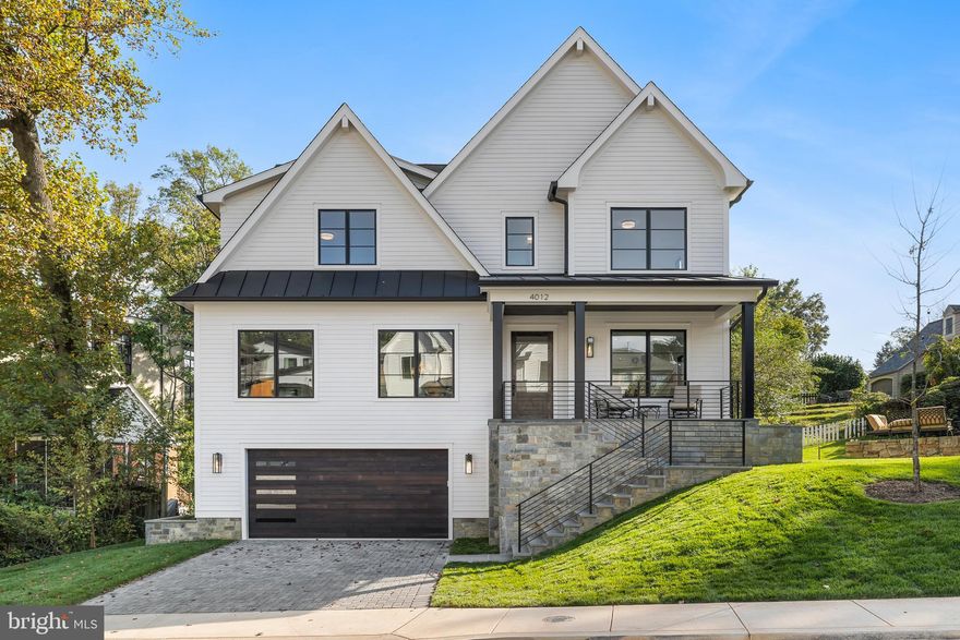 The most recent offering by boutique developer Rock Spring Homes. An elegant new home located in one of Arlington’s most desirable neighborhoods & within the Donaldson Run Recreation boundary! This rarely available Cherrydale stunner is sure to impress. The home embodies suburban comfort with urban conveniences. DC is two lights away, and the area is walkable with parks, stores, cafes, and top-tier K-12 schools nearby. Thoughtful, creative, high-end, custom designs are evident in the home’s flow and finishes. The polished construction accommodates the modern lifestyle: enhancing entertaining & enriching everyday living.