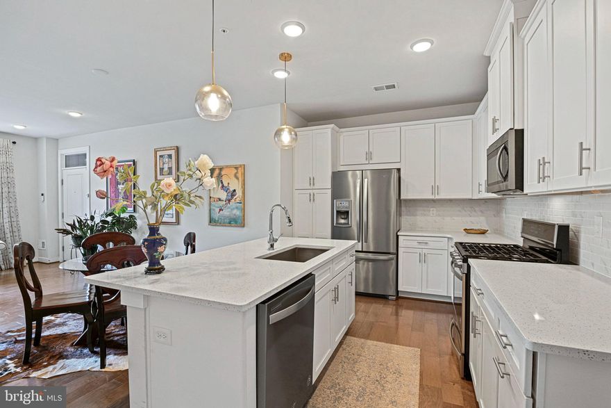 Welcome to 13342 Arrowbrook Center Dr #108, your future home! This bright, contemporary condo-townhome—built in 2019—boasts 3 bedrooms, 2½ bathrooms, and about 1,510 sq ft of thoughtfully designed space in the vibrant Arrowbrook community.

Step inside to an open-concept main level featuring a spacious living and dining area, luxury Hardwood flooring, and a contemporary kitchen with stainless steel appliances, Quartz countertops, and a large island—ideal for everyday living and entertaining.

Enjoy added conveniences like an upper-level laundry room, walk in closet in Primary bedroom, Large Windows, attached 1-car garage. The community offers walking trails, and is just minutes from Herndon Metro, Dulles Airport, major commuter routes (Route 28, 267), shopping, dining, and more.