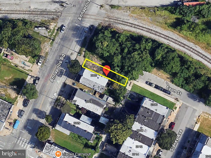 POST AUCTION: MAKE AN OFFER! Deposit: Lot of Land located in the Westport area of Baltimore City. Residents can enjoy the nearby attractions such as Middle Branch Park, Horseshoe Casino Resort, Swan Resort, M&T Bank Stadium, & Oriole Park at Camden Yards. Easy Access to Major Traffic Arteries 295 & I-95. $5,000.