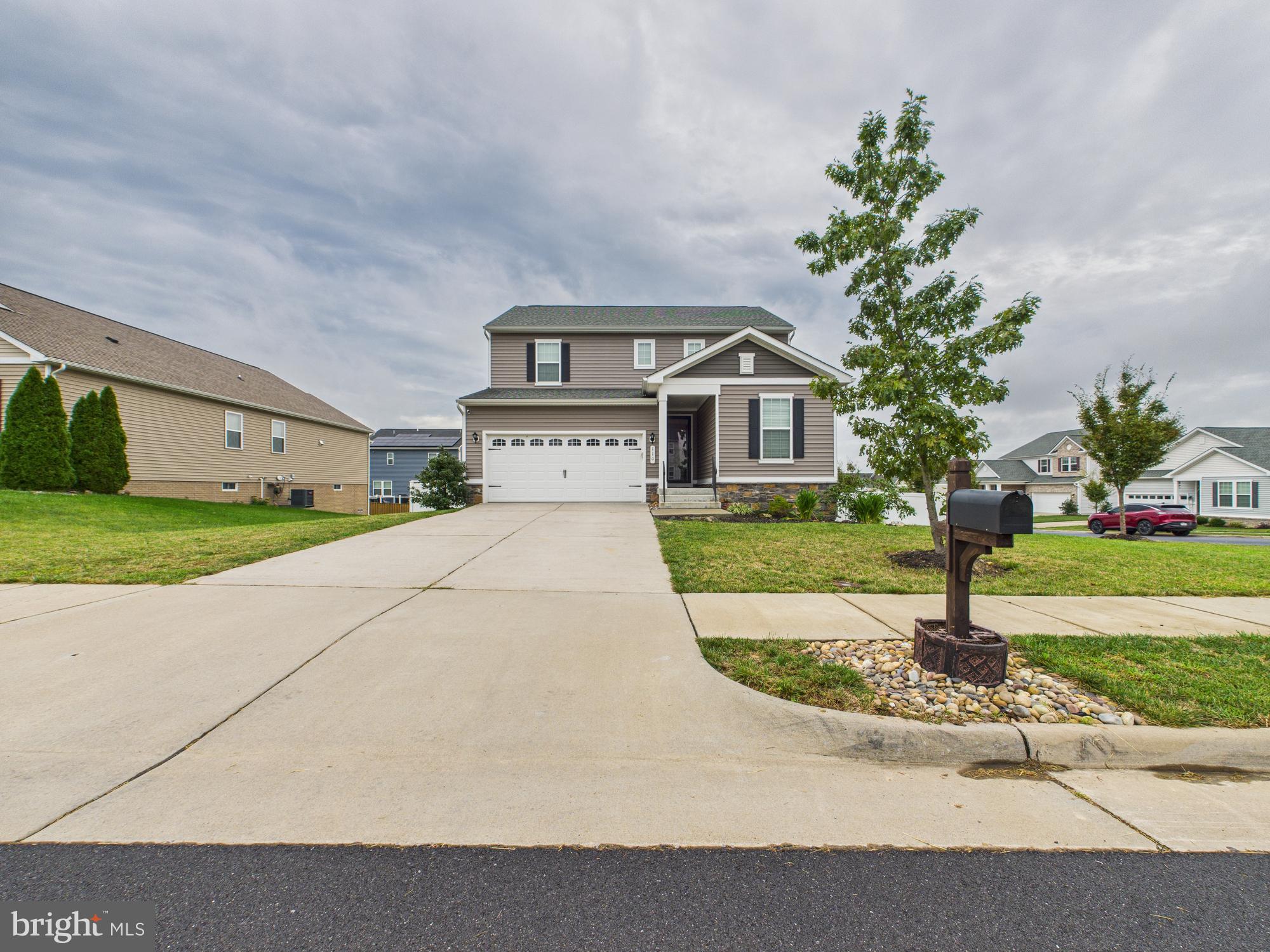 HUGE Price Reduction!!
Beautiful Home in Southern Hills Neighborhood - 110 Nathan Dr, Stephens City, VA 22655** Welcome to 110 Nathan Dr, a stunning 6-year-old home nestled in the sought-after Southern Hills neighborhood of Stephens City. This meticulously maintained residence offers a perfect blend of modern comfort and elegant design. **Key Features:** - **4 Bedrooms, 3.5 Baths, with office space on main level**: Spacious and inviting, with ample natural light and thoughtful layout. - **Bonus Bedroom in Fully Furnished Basement**: - **Luxury Vinyl Flooring**: Elegant and durable flooring on both the main and lower levels. - **Large, Open Deck**: Featuring Trex decking, ideal for entertaining or relaxing while overlooking the expansive fenced-in backyard. - **Convenient Location**: Right off I-81 for easy commuting, and just down the road from Sherando High School, making it perfect for families. Don't miss this opportunity to own a beautiful home in a prime location. Schedule your visit today and experience all that 110 Nathan Dr has to offer-One Bedroom on the main level