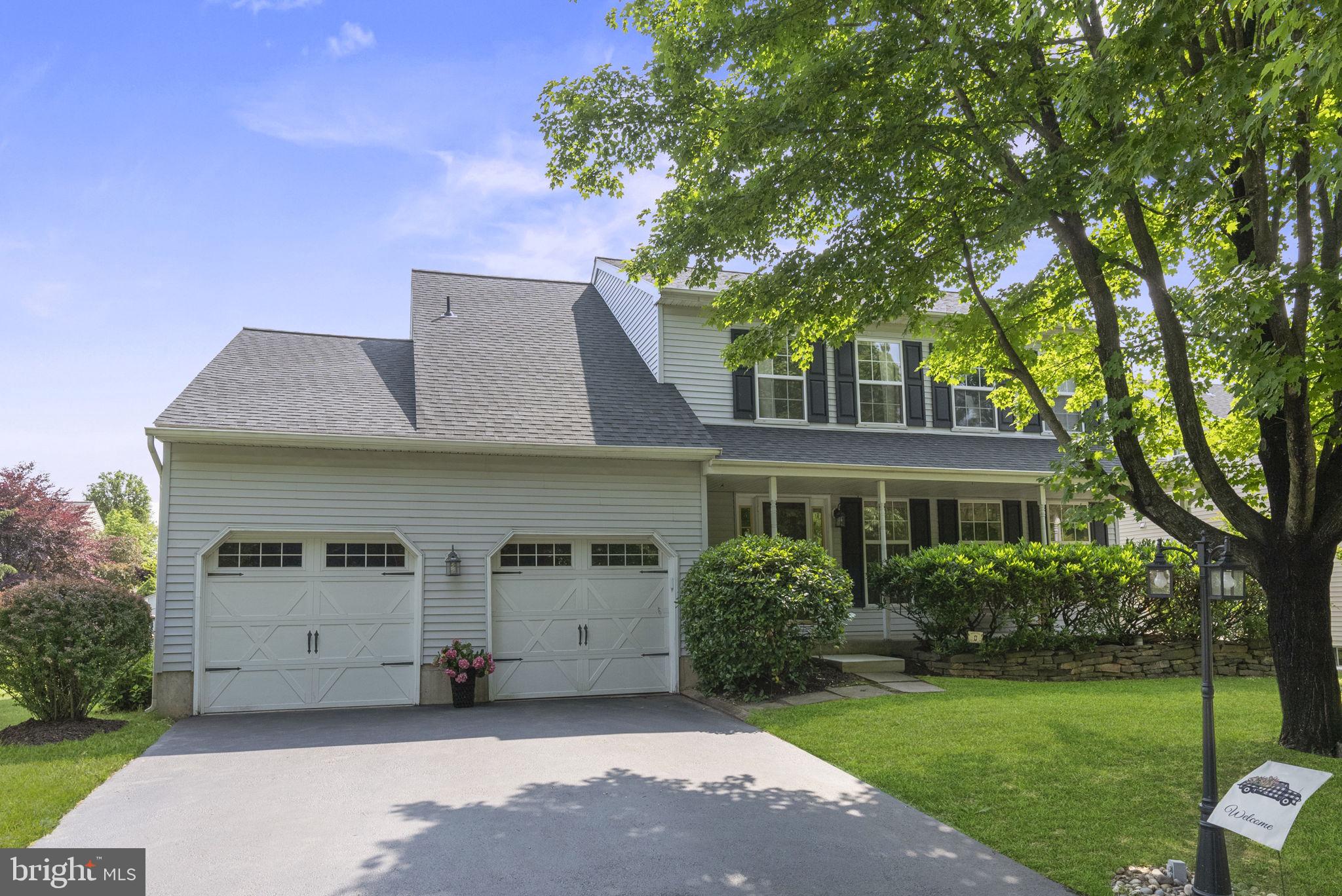 ***OFFER DEADLINE - Monday, June 9, 2025 at 12pm*** Welcome to 156 Abbey Drive, Royersford, PA! This beautiful 4-bedroom, 2.5-bath home is nestled in the highly sought-after Spring-Ford School District and offers the perfect blend of comfort, space, and privacy. Step inside to find a spacious layout ideal for both everyday living and entertaining. The large family room, located just off the kitchen, features a cozy fireplace—perfect for relaxing evenings or gatherings with loved ones. The bright and functional kitchen offers ample cabinet and counter space, making meal prep a breeze. Upstairs, you’ll find four generously sized bedrooms, including a primary suite with an en-suite bath. The additional full bath ensures plenty of room for family and guests. The home also features a large basement, offering endless possibilities for a playroom, home gym, workshop, or extra storage—whatever fits your lifestyle! Step outside to your private, fenced-in backyard oasis featuring newer composite decking with a retractable awning—perfect for outdoor dining, entertaining, or simply enjoying a peaceful afternoon. A shed provides additional storage, and there's plenty of yard space to garden or play. For added peace of mind, the roof is just 4 years young, and the HVAC system is only 5 years old—helping ensure comfort and reliability for years to come. Located on a quiet street in a wonderful neighborhood, this home is just minutes from shopping, dining, and major routes. Don't miss the Open House on Saturday, June 7, 2025, from 12 PM to 2 PM! Come see all this home has to offer—schedule your private tour or stop by the Open House!