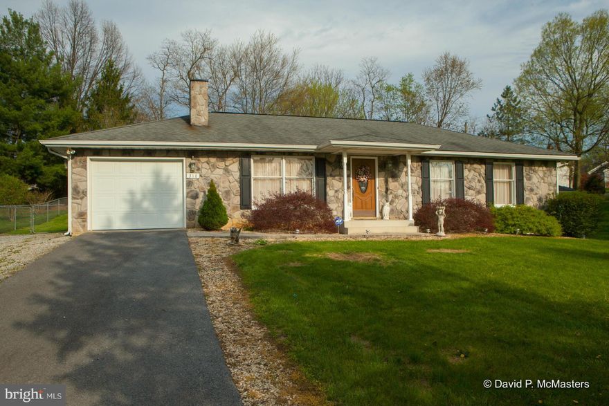 Great Rancher-full finished basement.High quality renovation so that home is very easy care.  Beautiful ceramic floors and a newer kitchen that is rarely used.  24X16 Sunroom addition with lots of windows..  Big fenced yard and situated so that there is lots of space between this home and neighboring properties. Desirable neighborhood on quiet street with mature trees and nearby golf course. Nice