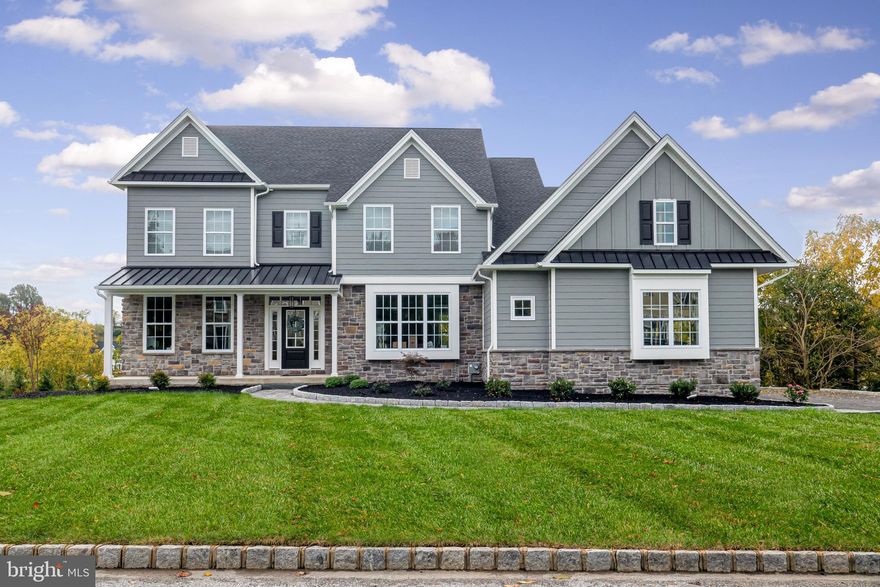 Messick Custom proudly presents The Cheslen.  This beautiful floor plan boasts 4 bedrooms, 2.5 bath over 3,400 square feet living space & a 2 car garage.  Luxury living in historic and exclusive Rose Tree, Media.   Welcome Home to 252 West Forge Road, a 1-acre property offered in Media, PA, where your custom dream home will be built by award-winning and locally renowned Messick Custom Homes.

The Cheslen enjoys generous features including Hardie Board Siding with Stone exterior facades, 30-year dimensional roof shingles, 9’ ceilings on all levels, and extensive HardwoodFlooring. This 4 bedroom, 2 ½ bath, 2 car garage home can become your dream home.  42” Kitchen Cabinets with Soft Door Close on cabinets & drawers in your gourmet eat-in-kitchen. Granite Counters, extensive trim packages, and Great Room Fireplace to enjoy on chilly evenings. If you feel you need more living space, opportunity awaits you to include a finished basement, additional bedrooms and building extensions for this private lot. This home will be built with energy efficiency and smart home features including R-38 ceiling and R-21 wall insulation, water saving plumbing, quick recovery water heater, high efficiency forced hot air, advanced central air conditioning, programmable thermostats, low E windows and insulated exterior doors. This beautiful home will be built with both public water and public sewer.  The list of quality interior and exterior features are vast. Messick Custom will bring their extensive experience with a hands-on approach to building your dream home. Pictures shown and some features included are optional/upgraded features.

This highly sought-after location, in the heart of the Delaware County which is the oldest settled area of Pennsylvania and is just minutes from West Chester, Wilmington, DE, a short drive to downtown Philadelphia and walkable to Sleighton Park!  Charming main streets and town centers of Media, Newtown Square, West Chester, Brandywine Valley and Thornton are just minutes away. Nestled in the quiet, deeply rooted community of Media, this property’s location brings the opportunity for premium living. This area, steeped in rich history and charm, boasts beautiful rolling countryside, inviting villages, and main streets dotted with local artisans, upscale boutiques, sidewalk cafes, the Rose Tree Park scenic outdoor amphitheater and some of the region’s most prized chefs, and finest dining and eateries with farm-to-table culinary delights, exceptional local wines, and breweries.

Also known for its for its lush countryside, rolling acres of open space, there are many ways to enjoy your leisure time in Delaware County as well as close by panoramic Chester County. Explore the area’s historic Ridley Creek Park, hike its beautiful trails, or take in the scenic views and wildlife, picnic in its lush greens.  Spend a day wine-tasting at local wineries, golf at the area’s award-winning courses, visit historic attractions and museums at nearby DuPont estates, stunning Longwood Gardens, revolutionary battlefields and, of course, the historic city of Independence, Philadelphia.

Located in the top-rated Rose-Tree School District, this area offers families premiere recreational
and sports facilities, for community-based and interscholastic sports and recreation, including multipurpose fields, local parks, and green space with playgrounds, and walking and running paths.
Convenient access to all major roadways to PA, NJ, and DE make this a perfect combination of
convenience, beauty, and luxury living in Delaware County. Don’t miss out on building your forever home on a fabulous private lot. Call today to make your appointment.