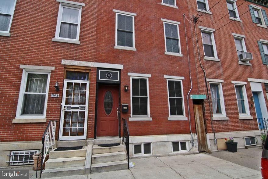 SHOWINGS TO BEGIN 4/1: In an excellent Pennsport location, this home features 4 spacious bedrooms, and 2 beautifully tiled full baths. First floor has hardwood floors, custom granite eat-in kitchen with European style cabinetry, high end stainless steel appliances. Rear yard is great for grilling and entertaining. Second floor has 2 bedrooms, separated by euro-style tiled bath off the hall. Third floor features two bedrooms including a generously sized primary suite. Ample closet space throughout. Basement offers additional storage space. Available for April move in!