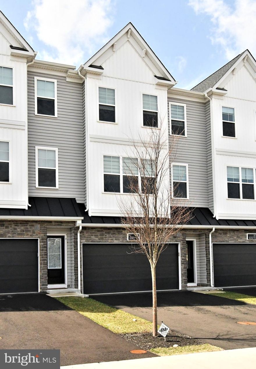 Welcome Home to The Reserve at Chalfont.   Seeking a qualified tenant for 3 bedroom, 3 1/2 bath townhome with a two-car garage is as good as new construction in Chalfont Boro!  Looks like a model home! The gourmet kitchen features upgraded cabinetry and appliances, quartz counters, and custom window treatments and lighting. A slider off the kitchen leads to a deck overlooking open space, perfect for a peaceful retreat. Adjacent to the kitchen, the grand great room features luxury flooring and lots of natural light.  Upstairs find three spacious bedrooms, including the owner’s suite with a generous custom designed closet, and a luxurious bathroom. The versatile lower level can be used as gym, office, or den, and includes a closet and full bath for added convenience. The location is Central Bucks Schools with great restaurants and shopping close by!  Landlord will pay the HOA fee which covers snow removal and lawn maintenance.    Trash fee plus all utilities are responsibility of tenant.      Available April 25th.  First month's rent, last month's rent plus one month security deposit.   Non-smoking, small dog ok with nonrefundable pet fee of $500. 
Application available upon request.   $55. nonrefundable application fee.   Contact listing agent for showings.