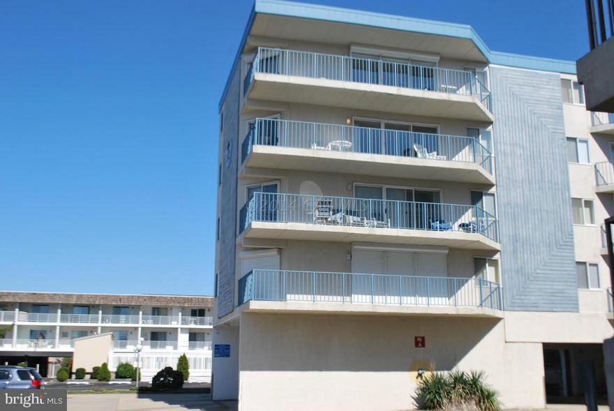 Enjoy the Ocean View from your balcony in this 2 bedroom, 2 bath condo in Blue Sea Colony.  Nice interior and close to all of the OC action! Generous kitchen/living room combo allow you to enjoy entertaining or just relaxing in your beach home. Possible rental income.