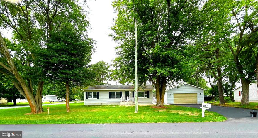 🏡 New Listing in Ocean View, Delaware! 
                                                      36697 Club House Road, Ocean View, DE 19970  
                                                                           REDUCED TO $449,900.00
With the holiday season upon us, the seller says, "SELL!"  This relatively BRAND NEW HOME has been reduced by another $5K   This easy-to-maintain 3-bedroom, 2-bath one-level residence boasts a spacious living area, new updated windows, a newly sealed driveway, and is completely renovated! Have your morning coffee on the inviting screened porch when the weather permits, and entertain easily in the expansive yard shaded by mature trees.  
There IS NO HOA associated with this property!  This means no extra fees, and more importantly, no rules.  This is a county property.  This property offers public sewer and water service, with applicable fees.   
The detached 2-car garage provides ample space for vehicles, beach gear, or a workshop. With a prime location near golf courses, shopping, dining, and the bay, this home offers the perfect blend of comfort, convenience, and coastal living.  
Don’t miss the chance to own a slice of beach life — whether for year-round living or as a seasonal retreat!  
And remember these attributes of this property...
📍    Close to Bethany Beach  
🚗   Ample parking and detached garage  
🌳   Spacious corner lot and large yard with mature trees  
🛏️   3 Bedrooms | 🛁 2 Bathrooms  
🌞   NO HOA to have to follow/ , & NO FEES to have to pay
📦  Move-in ready or open to your personal touch!  
🏡   Totally Renovated Home Just Minutes from the Beach!