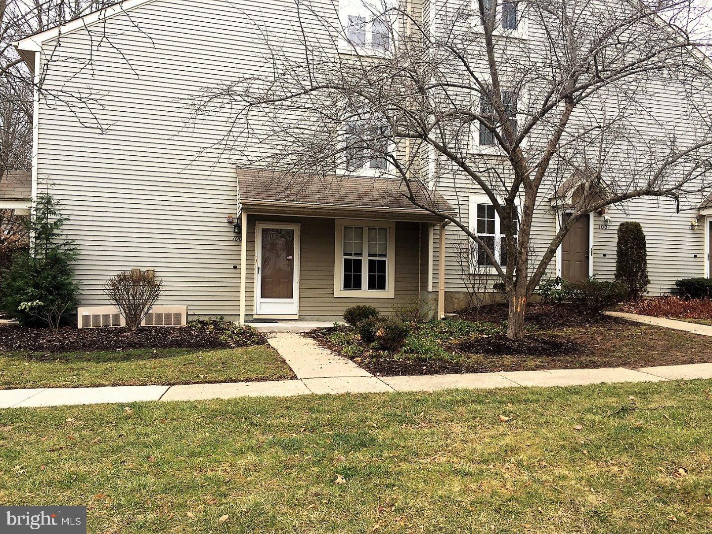 Priced to sell! Much sought after first floor condo with two bedrooms, two full baths, eat in kitchen and full sized washer & dryer in a terrific location within the community of Society Place. Master bedroom has a large walk in closet lined with organizer shelves and drawers and a full bath with stall shower. Condo is clean and ready for immediate possession. Great for anyone needing a first floor unit...condo has easy entrance access and the previous owner had a special accessible parking space designated for this unit. ( if needed new owner can make arrangement with association ) Property is an estate and property disclosure is blank but will need to be signed & accompany offers. Inspections welcome....being sold as is.