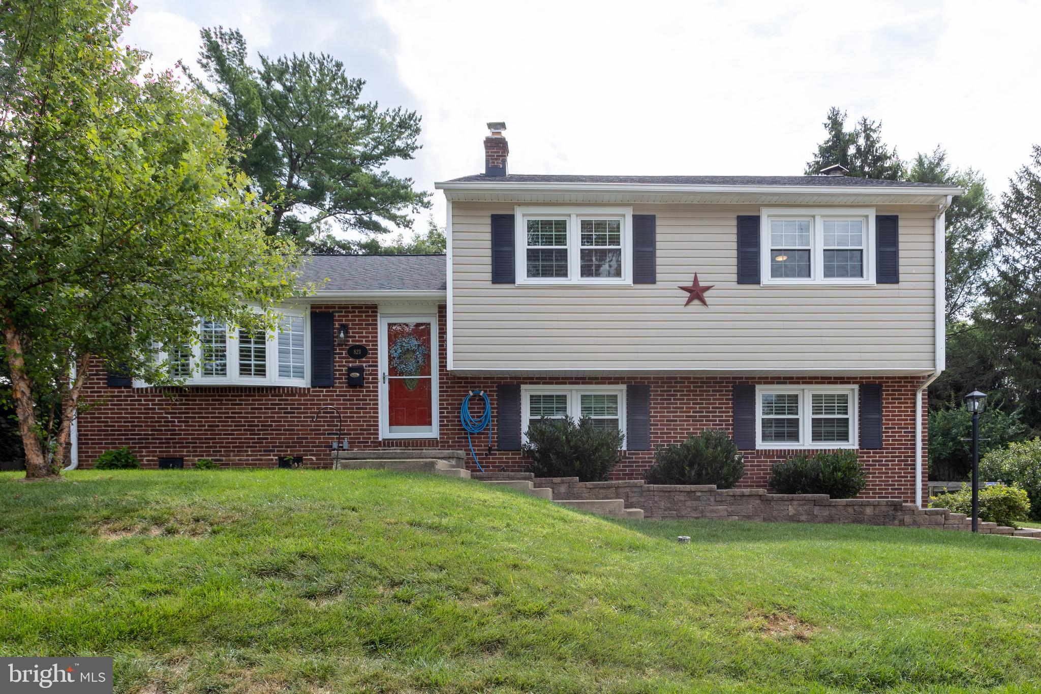 Rarely available home in the Thornleigh subdivision of Lutherville! This home has been nicely renovated with many high end features. You'll love the glowing classic hardwood floors on the main level and also the upgraded kitchen with newer stainless appliances, 5 burner gas stove with double oven, recessed lighting and luxury plank flooring. French doors from the dining room will lead you to the outside to enjoy a two tier deck one part is covered. The lower level is an inviting family room with wood burning fireplace and and walk out to the out side. There is a newly renovated 1/2 bath on this level complete with porcelain floors. The top level you'll find 3 generous sized bedrooms with recently replaced carpet. The primary bedroom also has a full bath with shower and beautiful porcelain floors. IMMEDIATE OCCUPANCY! READY FOR YOUR SUMMER MOVE TO BE REGISTERED FOR SCHOOL BY THE FALL. Ignore the days on the market. This property is in excellent condition and has had price improvement and improvements done in the past 2 weeks.