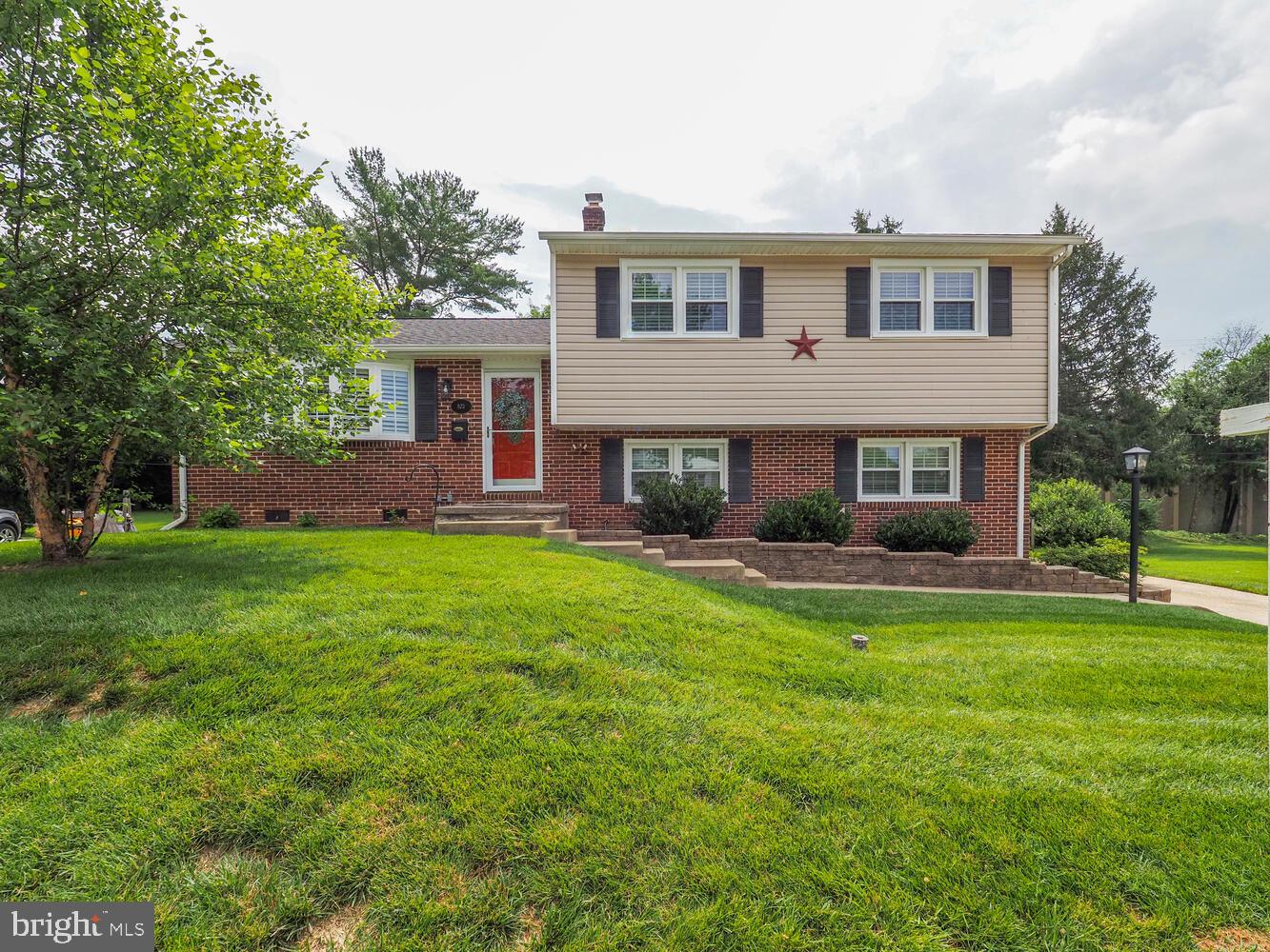 Rarely available home in the Thornleigh subdivision of Lutherville! This home has been nicely renovated with many high end features. You'll love the glowing classic hardwood floors on the main level and also the upgraded kitchen with newer stainless appliances, 5 burner gas stove with double oven, recessed lighting and luxury plank flooring. French doors from the dining room will lead you to the outside to enjoy a two tier deck one part is covered. The lower level is an inviting family room with wood burning fireplace and and walk out to the out side. There is a newly renovated 1/2 bath on this level complete with porcelain floors. The top level you'll find 3 generous sized bedrooms with recently replaced carpet. The primary bedroom also has a full bath with shower and beautiful porcelain floors. IMMEDIATE OCCUPANCY! READY FOR YOUR SUMMER MOVE TO BE REGISTERED FOR SCHOOL BY THE FALL. Seller is in the process of having the main floor interior freshly painted with a more neutral color. Ignore the days on the market. This property is in excellent condition and has had price improvement and improvements done in the past 2 weeks.