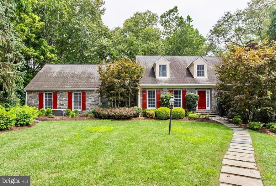 You will be amazed at the spaciousness, the upgrades and the custom features inside this CLASSIC TWO STORY Colonial w/ four Bedrooms and three full Bathrooms on the second level. You will love everything about this fabulous home; from the light flooded first floor w/ hardwood flooring, custom millwork and exposed brick to the fabulously outfitted lower level w/ 800+ bottle wine cellar, bar and projection screen TV, to the custom-built walk-in Cedar Closet Room on the second floor; this home has it all for everyday living and great entertaining. The main floor has a gourmet Kitchen w/ honed leather granite countertops and state of the art appliances and overlooks the expansive & very private rear yard w/ antique brick Patio. The formal Living Room has 9' ceilings & wood burning fireplace; the Dining Room has corner cabinetry; the Family Room has custom cabinetry and the Den/Library has floor to ceiling picture windows w/ views of the entire property.  A Powder Room & Laundry Room complete this floor. The second level is spacious w/an owners suite w/ Fireplace, custom closets, large ensuite Bath w/ soaking Tub and oversized dual head shower and private Water Closet; two additional generous Bedrooms w/ hall Bath and fourth ensuite Bedroom w/newer Bath.  There is also a wonderful custom outfitted Cedar Closet Room that complete the second level.The fully finished lower level consists of several separate living spaces. This additional 1,800 sq. ft. of living has a grande Entertainment Room w/ French Doors to a 2nd patio & expansive side yard, a Projector & Screen surrounded by custom cabinetry and a separate Wet/Dry Bar.  In addition, there is a 5th Bedroom w/ sitting area/Office and ensuite Full Bath w/ radiant flooring, a Playroom, separate Gym & Wine Cellar and Full House Generator!  This house lives well! Situated on 1.53 acres on a private road, this custom built home has been meticulously maintained and updated inside and out.  It is located in the heart of Bryn Mawr on one of Lower Merion s most sought after cul-de-sacs and is approx 1 mile to the Bryn Mawr train station, Bryn Mawr Hospital, Ludington Library and all the wonderful shopping and restaurants on the Main Line.