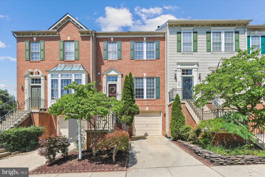 **NO NEED TO SEARCH ANY MORE...THIS IS THE ONE!!!**  This Beautifully Maintained Brick front Townhome + One Car Garage is the One You Have Been Waiting For!  No neighbors in front or directly behind this home!  Open the Front Door and  Enjoy all the Upgrades that make this Home a Pleasure to Relax after a long day.  The Main Level showcases Brazilian Cherry Floors with an Open and Flexible Floorplan and Airy 9 ft ceilings that are Perfect for Entertaining!   A Delicious, Gourmet Kitchen awaits you with Upgraded White Cabinets, Quartz Countertops, Tiled Backsplash and Stainless Steel Appliances. The rear deck off the kitchen overlooks a common park area....TREES! TREES! TREES!  Ready to Retire for the Evening?  Once you head upstairs- you'll never want to come back down!  The Brazilian Cherry Floors continue up the stairs into the upper hallway and into  all 3 bedrooms.  Primary Bedroom boasts a Large Walk-in Closet and an Upgraded Private Bath Suite with Soaking Tub, Dual Vanities w/ Granite Countertop, Upgraded Tile Flooring + Separate Shower.  All 3 upper level bedrooms also have Ceiling Fans and the hall bathroom has upgraded tile, newer cabinetry and bidet/toilet to convey.  Ready to Party?  Head to the Recreation Room- Super High Ceilings and  Spacious Room that  opens out to the back patio and  green space....truly a relaxing space to entertain and admire to nature.  The laundry room  has extra storage and also rough-in plumbing that can be upgraded for an additional bathroom.  Super low monthly HOA fee that covers: trash, snow removal, outdoor community pool, tennis courts and COMMUNITY Shuttle bus to Springfield Metro.   Feel like walking - there's a trail that take you straight to Metro! The home is a commuter's Dream- close to 495,  I-95,  both Springfield and Van Dorn Metros, Kingstowne, Fort Belvoir, City of Alexandria, Springfield Mall area and more!