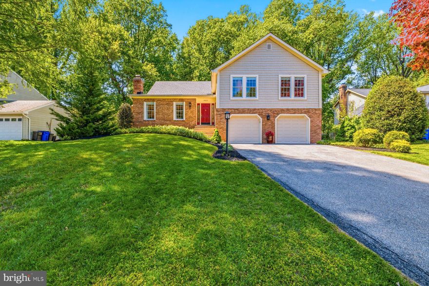 *OPEN SAT 5/9/26 1-3PM*Embrace the best of contemporary living in popular Burleigh Manor. Cul-de-sac location. Cathedral ceilings greet you in the formal living room with wood-burning fireplace. The spacious upper level offers a sleek, modern kitchen with stainless steel appliances and an open concept living level with a formal dining room, a great room with a wood-burning fireplace that opens to a partially wooded oasis with a multilevel deck and stone patio that backs to community open space. A primary suite offers an attached full bath and plentiful closet space. . Three additional bedrooms on this level. Updated, modern baths with ceramic tile and sleek modern lighting. The lower level boasts  a huge rec room with a wet bar, a half bath and an exercise room/den/possible 5th BR. Nearby Centennial park and Font hill wetlands park  for nature lovers and weekend recreation,  as well as old Ellicott city and diverse restaurants and shopping in the sought after Centennial school district..