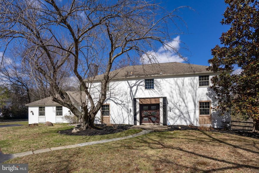 Welcome to this stunning home remodeled throughout in 2017. Features include a modern kitchen, modern and stylish bathrooms, an enclosed porch, and a finished basement with a recreational room and a bedroom. This home is located directly across from a Country Club and combines contemporary elegance with a desirable setting. ** As you enter the two-story foyer, an elegant atmosphere envelops you, creating an inviting, home-like feel. The highlights of this home include a modern gourmet kitchen, an updated primary suite, all bathrooms, a finished walk-out basement with a fireplace, and a Trex deck with a sunroom that offers an elevated view. The main floor boasts sleek, updated flooring that enhances the living space, while the second floor features elegant wood flooring that adds warmth and charm.
** The main floor features an impressive two-story foyer and a spacious family room equipped with a wood-burning fireplace and recessed lighting. This area opens into an inviting breakfast area with access to a sunroom. Additionally, the dining room features its own fireplace, adding a cozy touch. The gourmet kitchen boasts granite countertops, stylish backsplash, updated cabinetry, and a large island, making it perfect for cooking and entertaining. Completing the first floor are a convenient powder room, a laundry room, and a door leading to the two-car garage. ** The upper floor features a primary suite that boasts wood floors, a spacious walk-in closet, and a beautifully renovated bathroom with a freestanding soaking tub and a walk-in shower. Additionally, there is a spacious two-bedroom layout that includes access to an updated hallway bathroom. The hallway features wood flooring and an open railing overlooking the foyer below. ** The finished lower level includes a recreational room and a bedroom with a half bath. This space features a cozy fireplace and walk-out access, leading to a fenced backyard through a large door.
** This home is situated near Overbrook and Radnor Valley Country Club, beside Notre Dame Academy. With easy access to major commuter routes, downtown Wayne, Bryn Mawr, shopping, restaurants, and golf courses. Situated within the award-winning Radnor School District. Don’t miss this home. Schedule showing today!